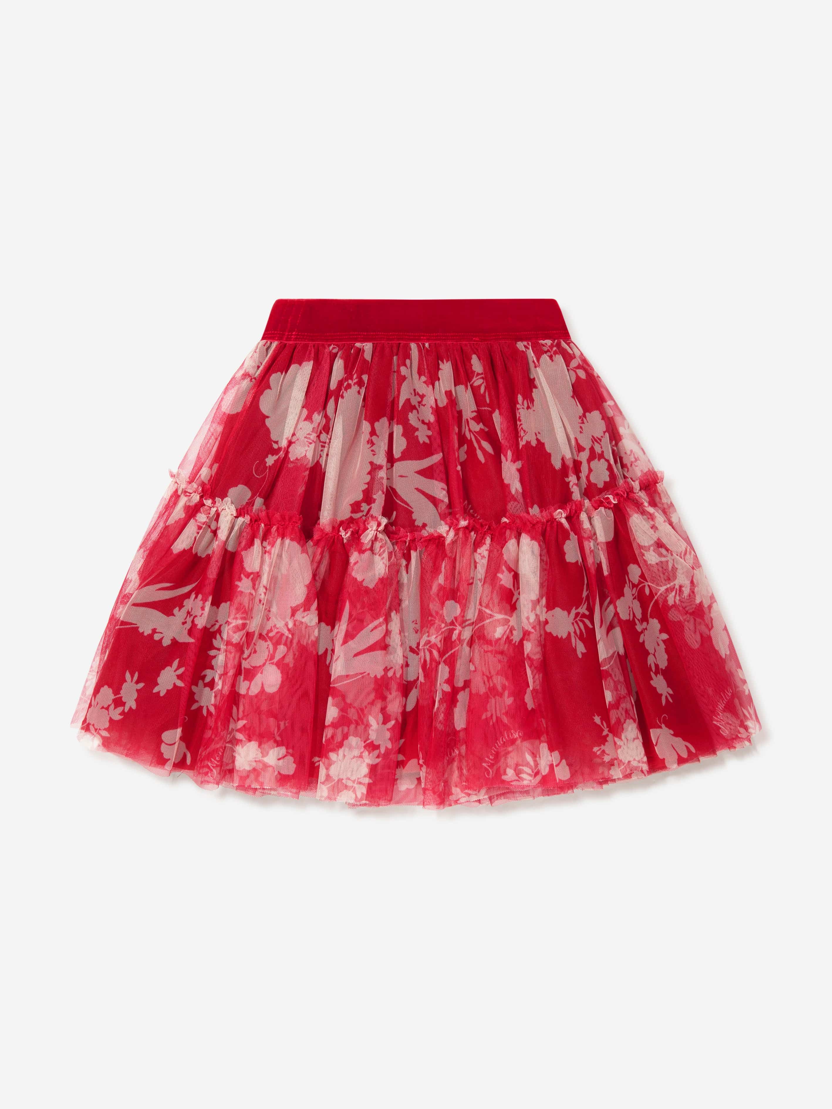 Monnalisa Girls Tulle Princess Skirt