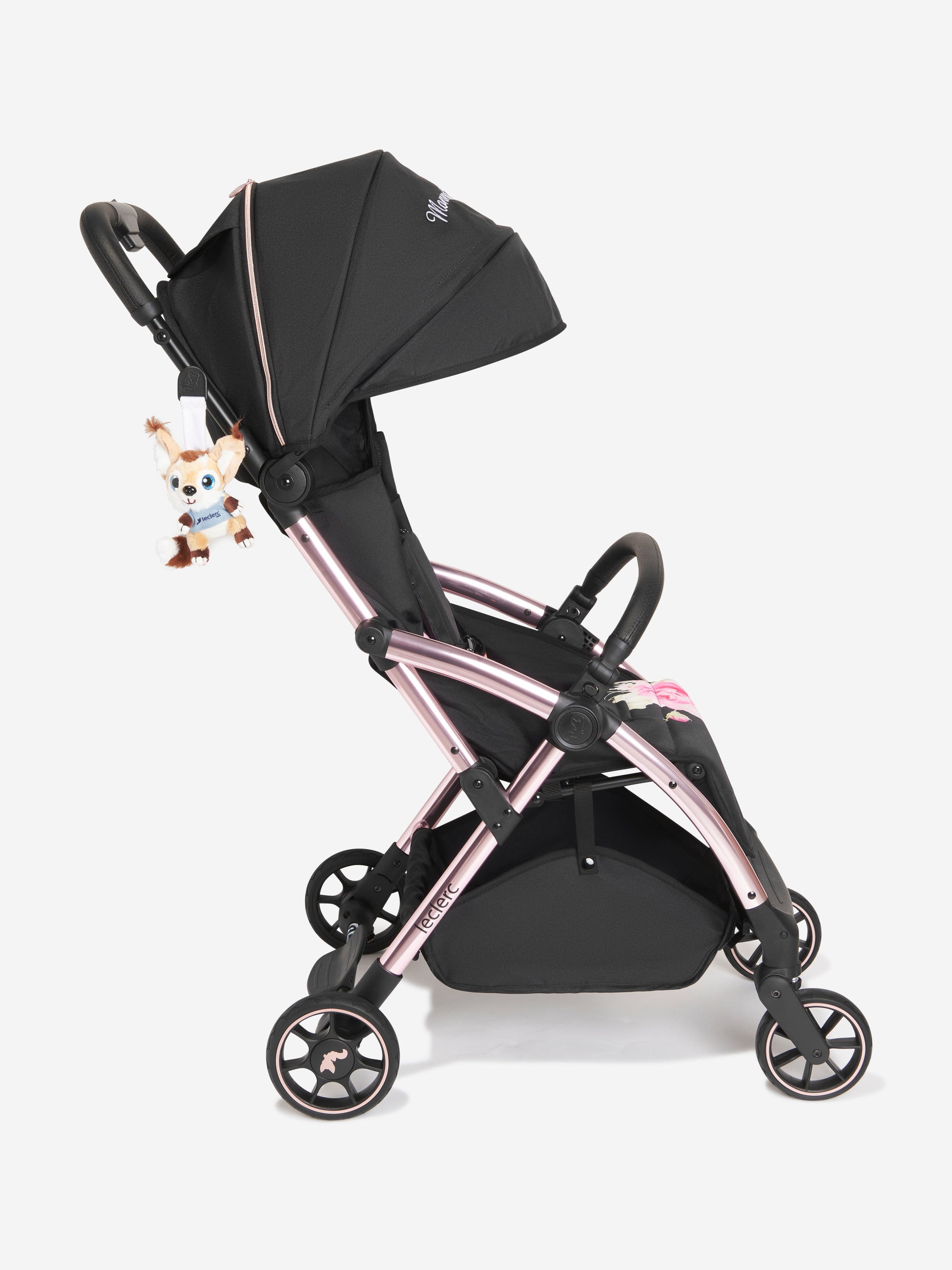 Monnalisa Baby Floral Print Stroller (H:101.5cm)