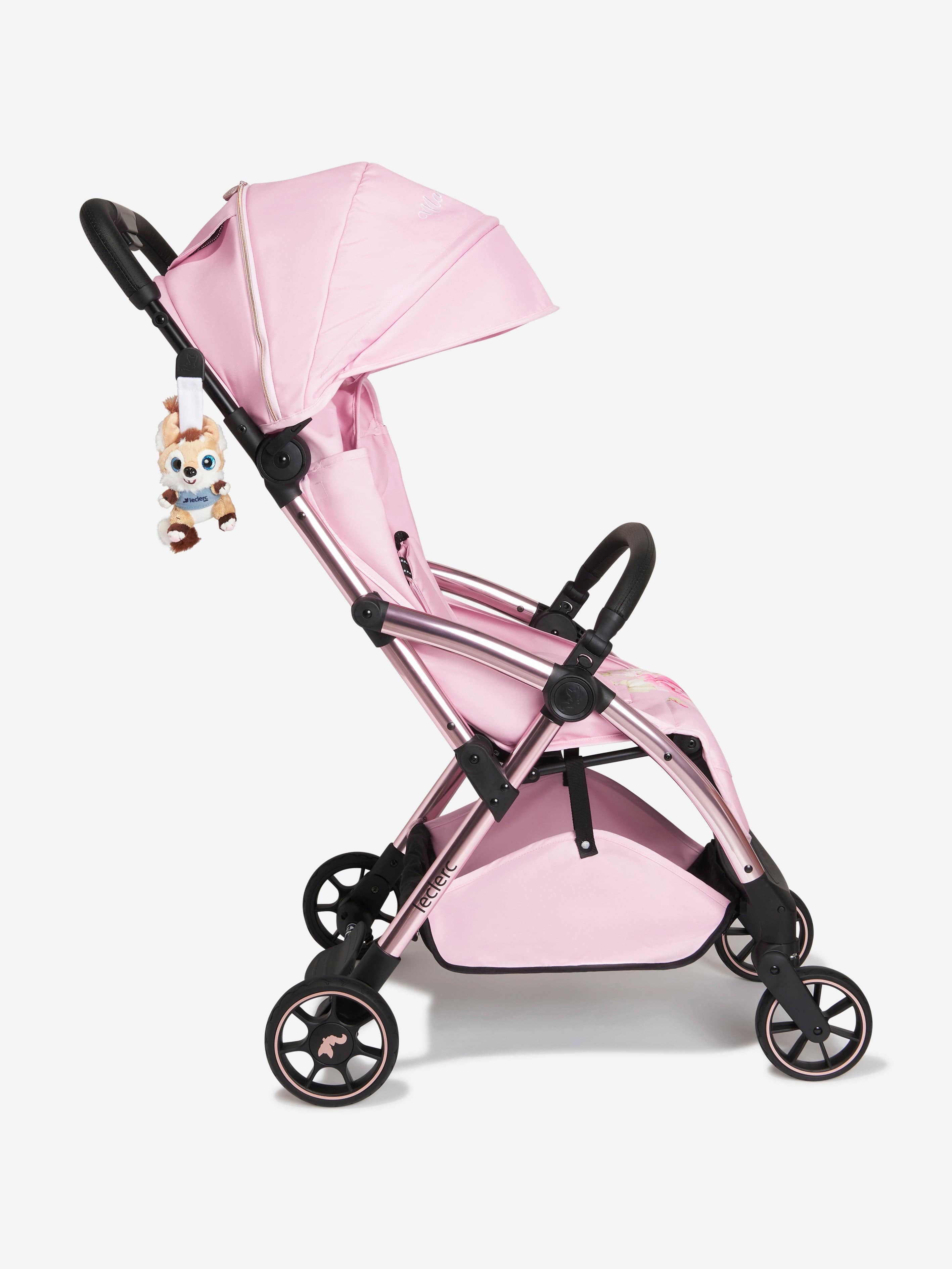 Monnalisa Baby Floral Print Stroller (H:101.5cm)