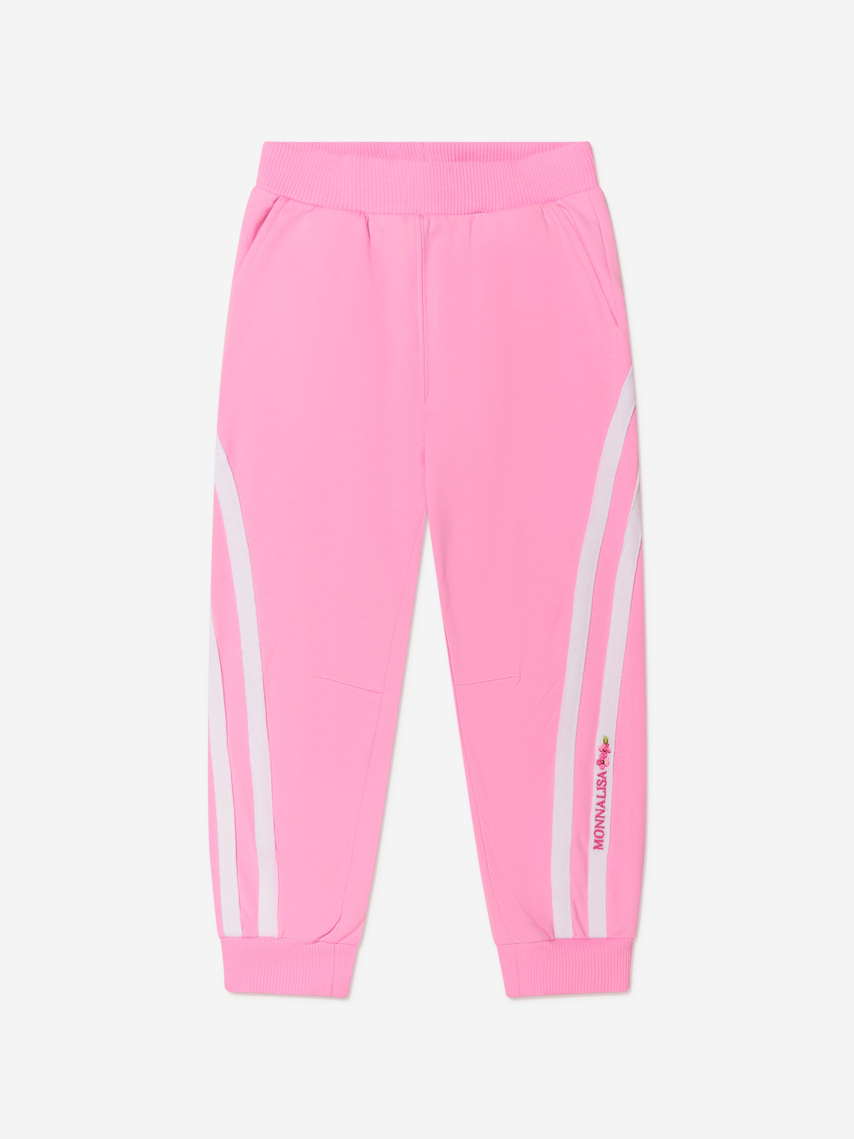 Monnalisa Girls Leg Tape Joggers