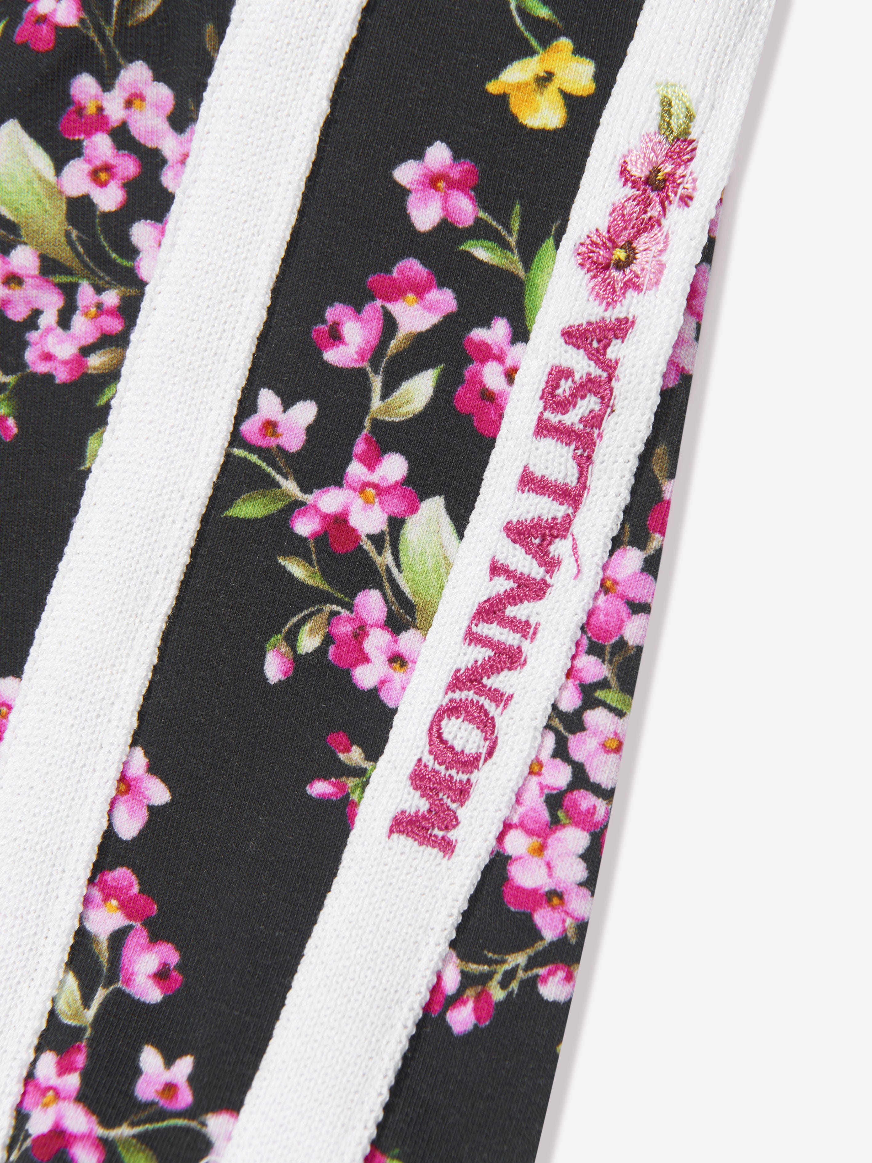 Monnalisa Girls Floral Print Joggers