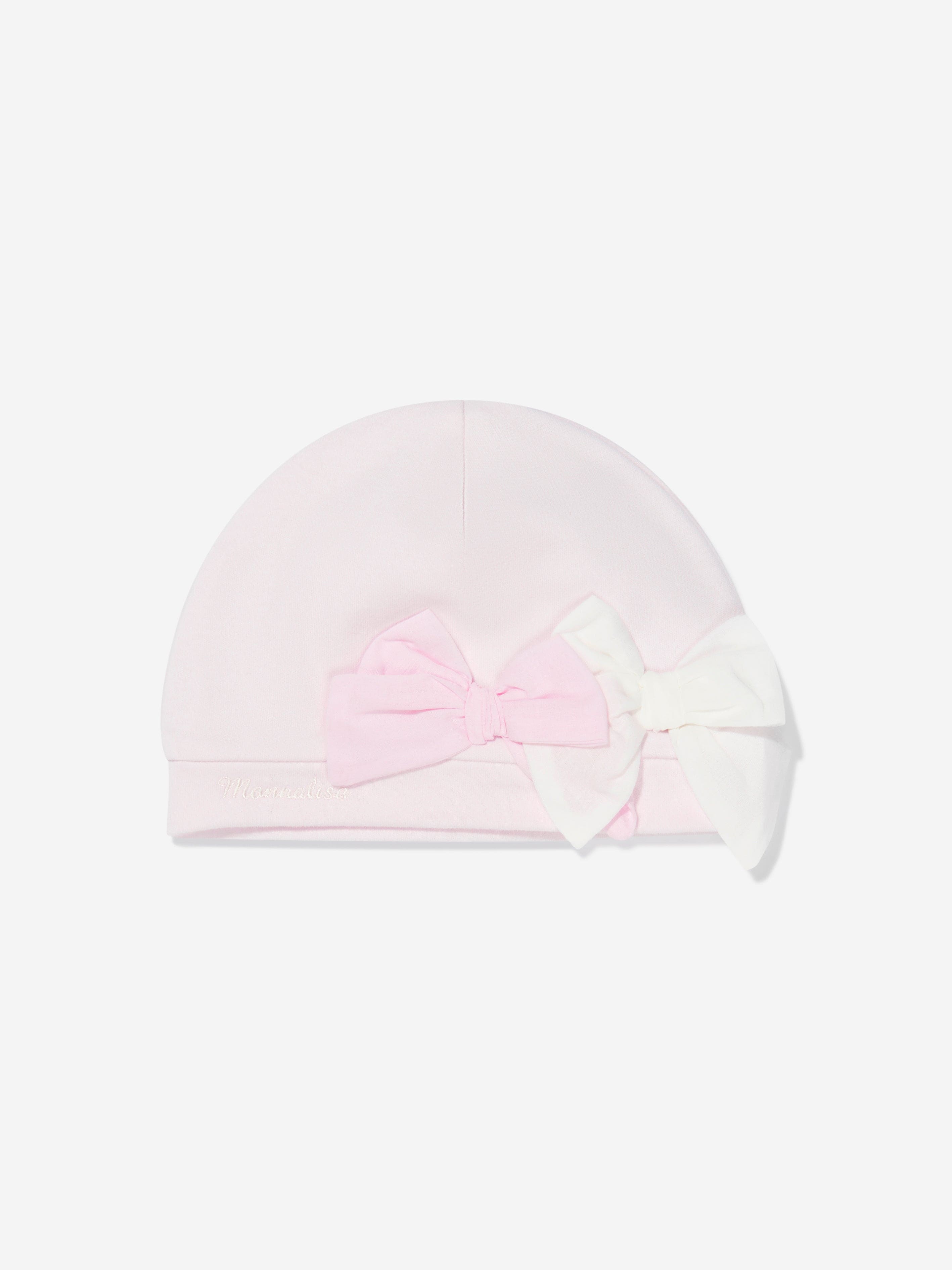 Monnalisa Baby Girls Bow Pull On Hat