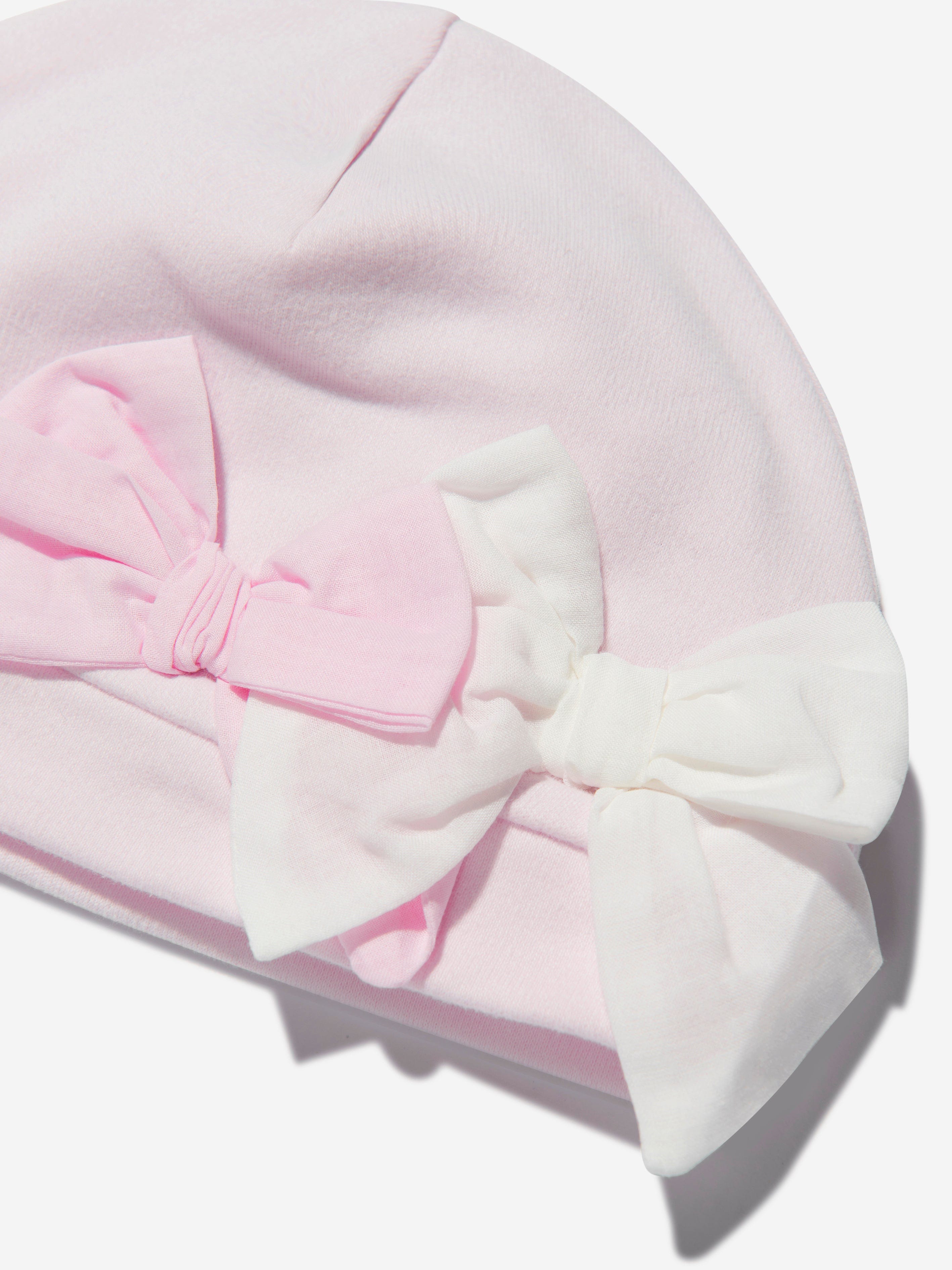 Monnalisa Baby Girls Bow Pull On Hat