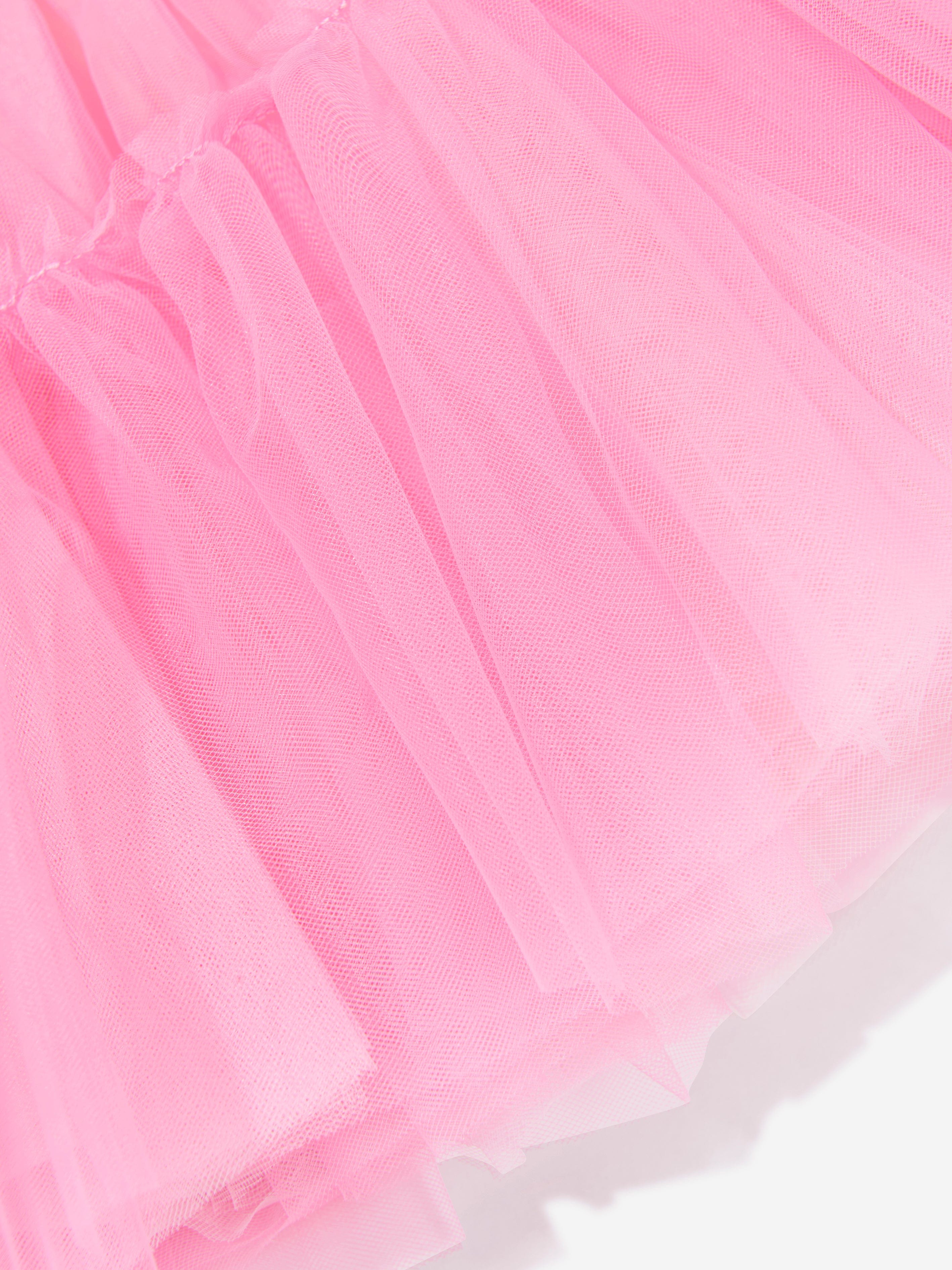 Monnalisa Baby Girls Tulle Skirt In Pink