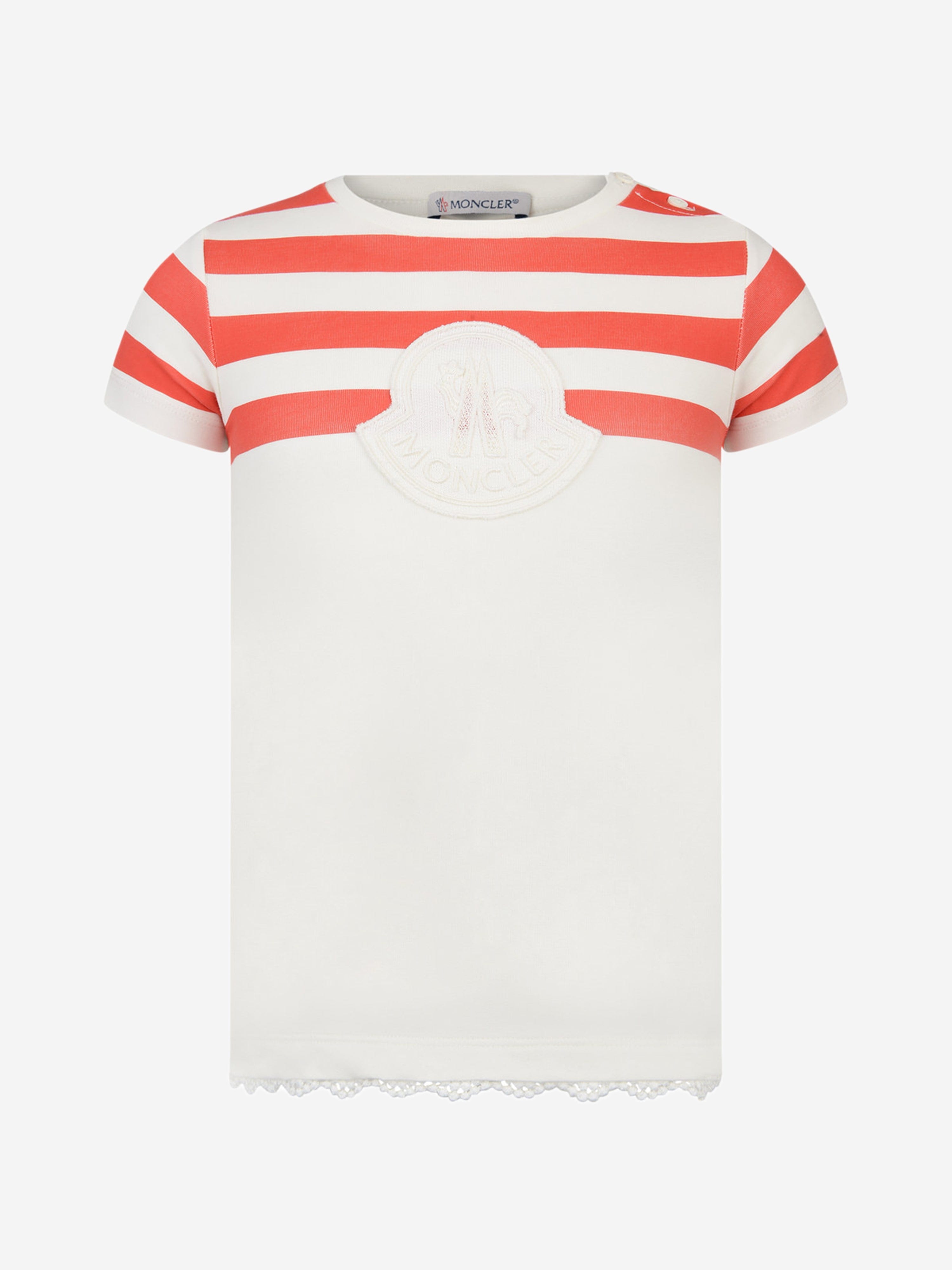 Moncler Enfant Baby Girls Striped Dress