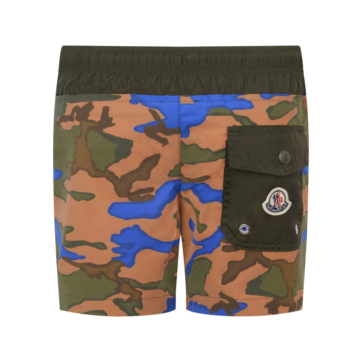 Moncler Enfant Boys Camouflage Print Swim Shorts