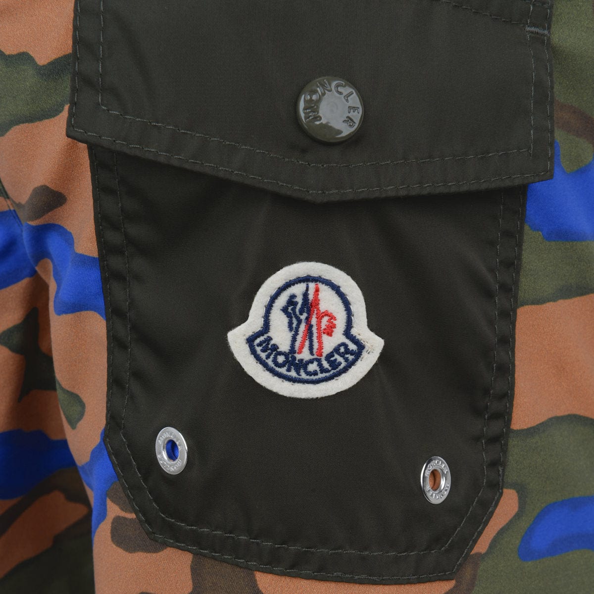 Moncler Enfant Boys Camouflage Print Swim Shorts