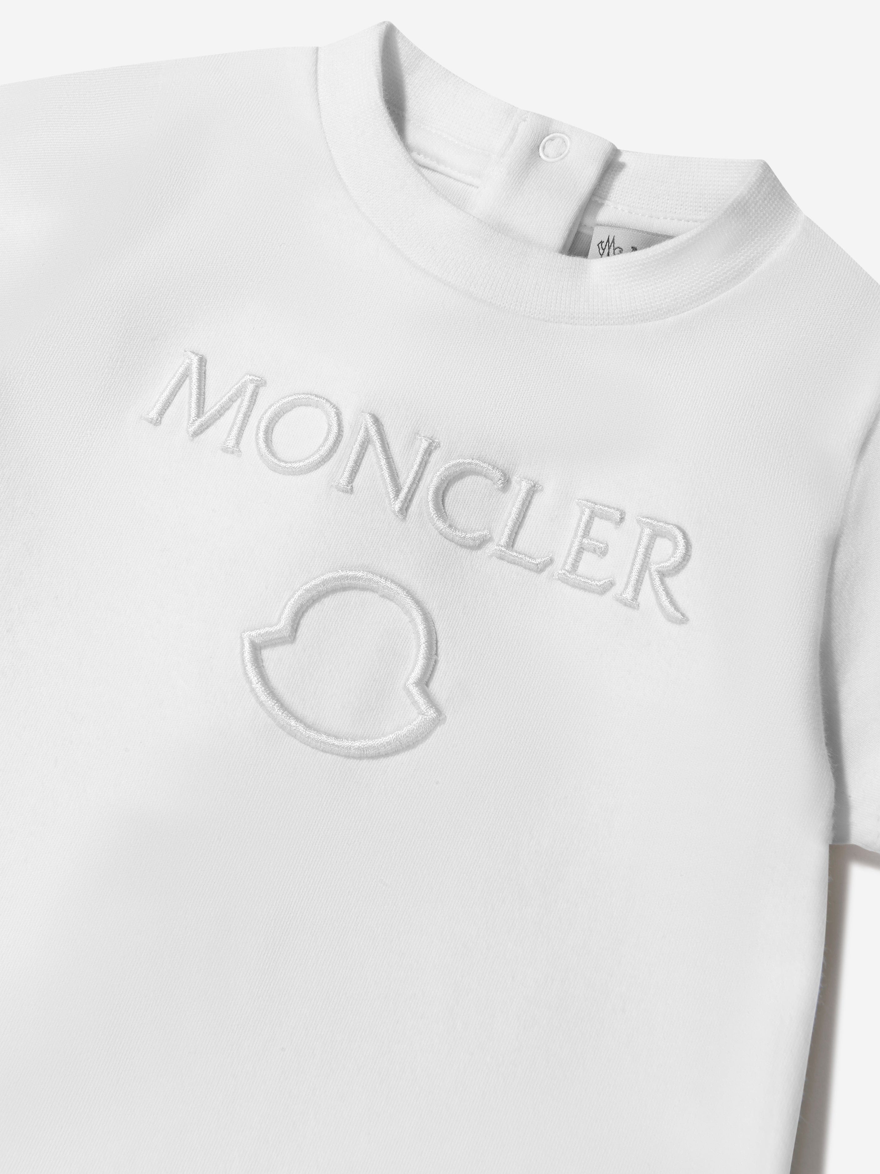 Moncler Enfant Baby Unisex Logo Romper