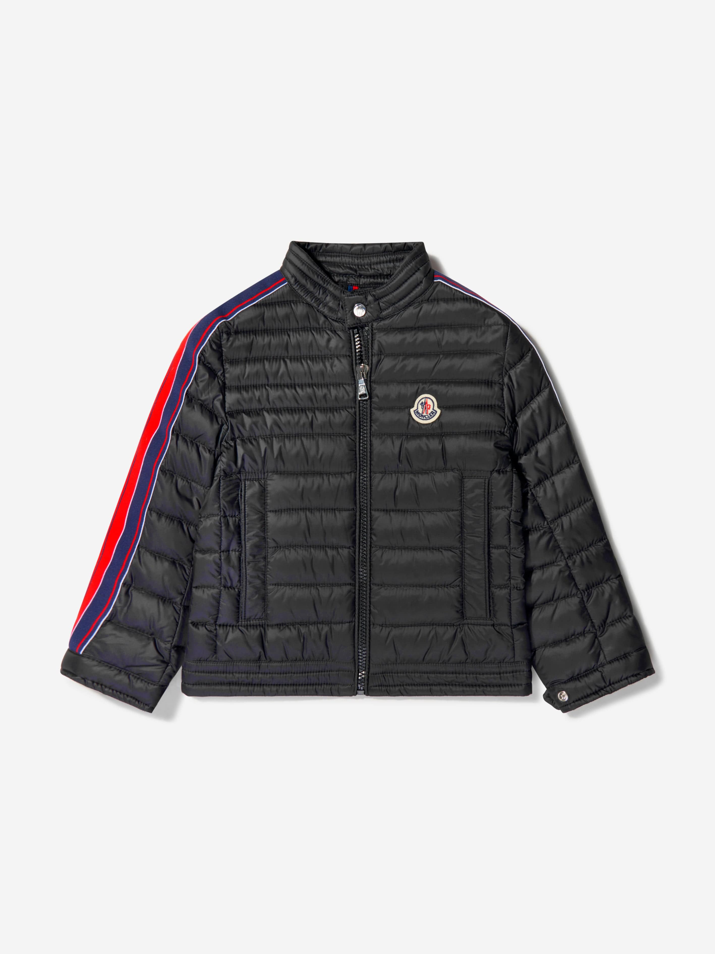 Moncler Enfant Boys Down Padded Anderm Biker Jacket