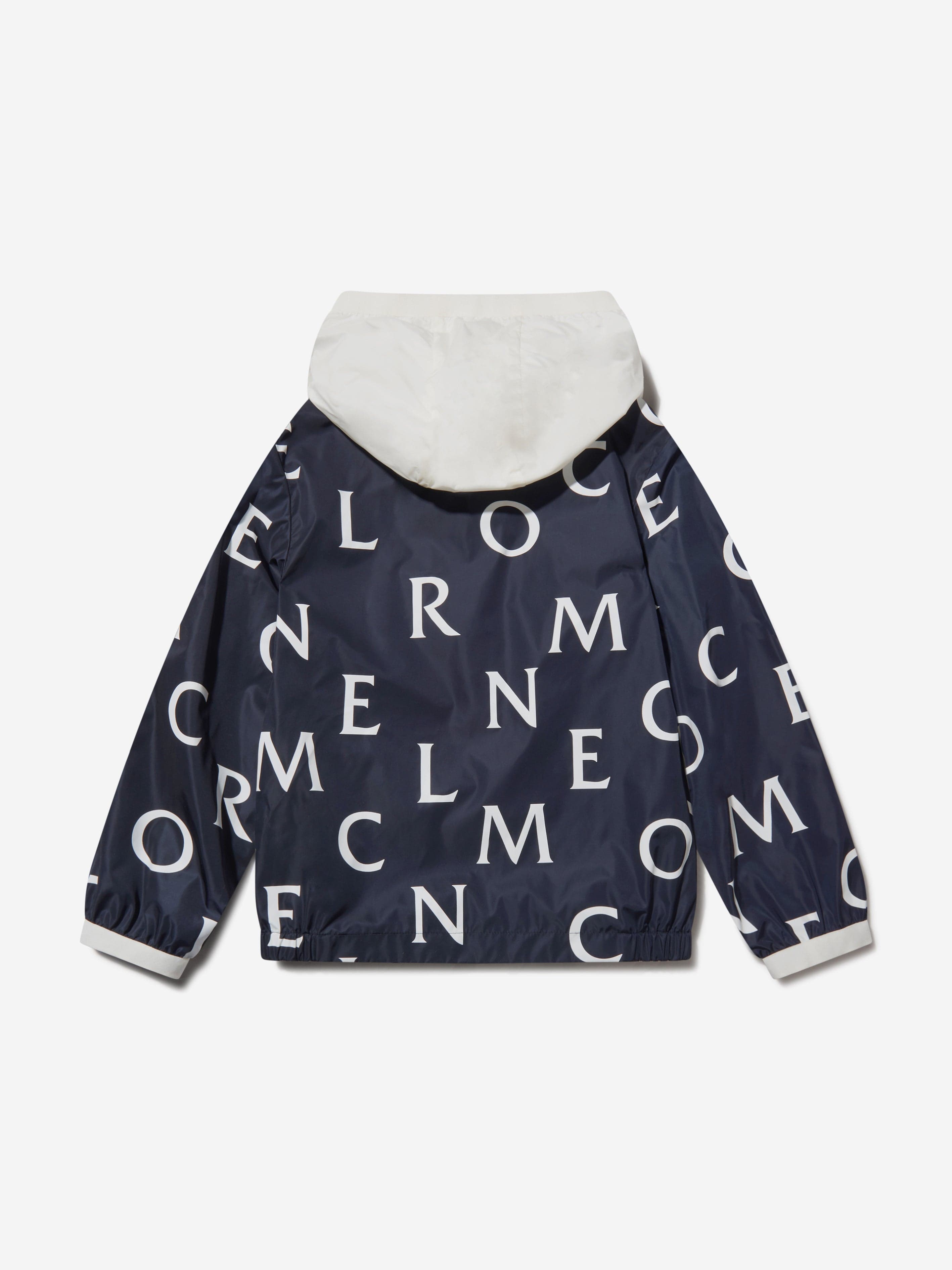 Moncler Enfant Boys Printed Logo Jiro Jacket