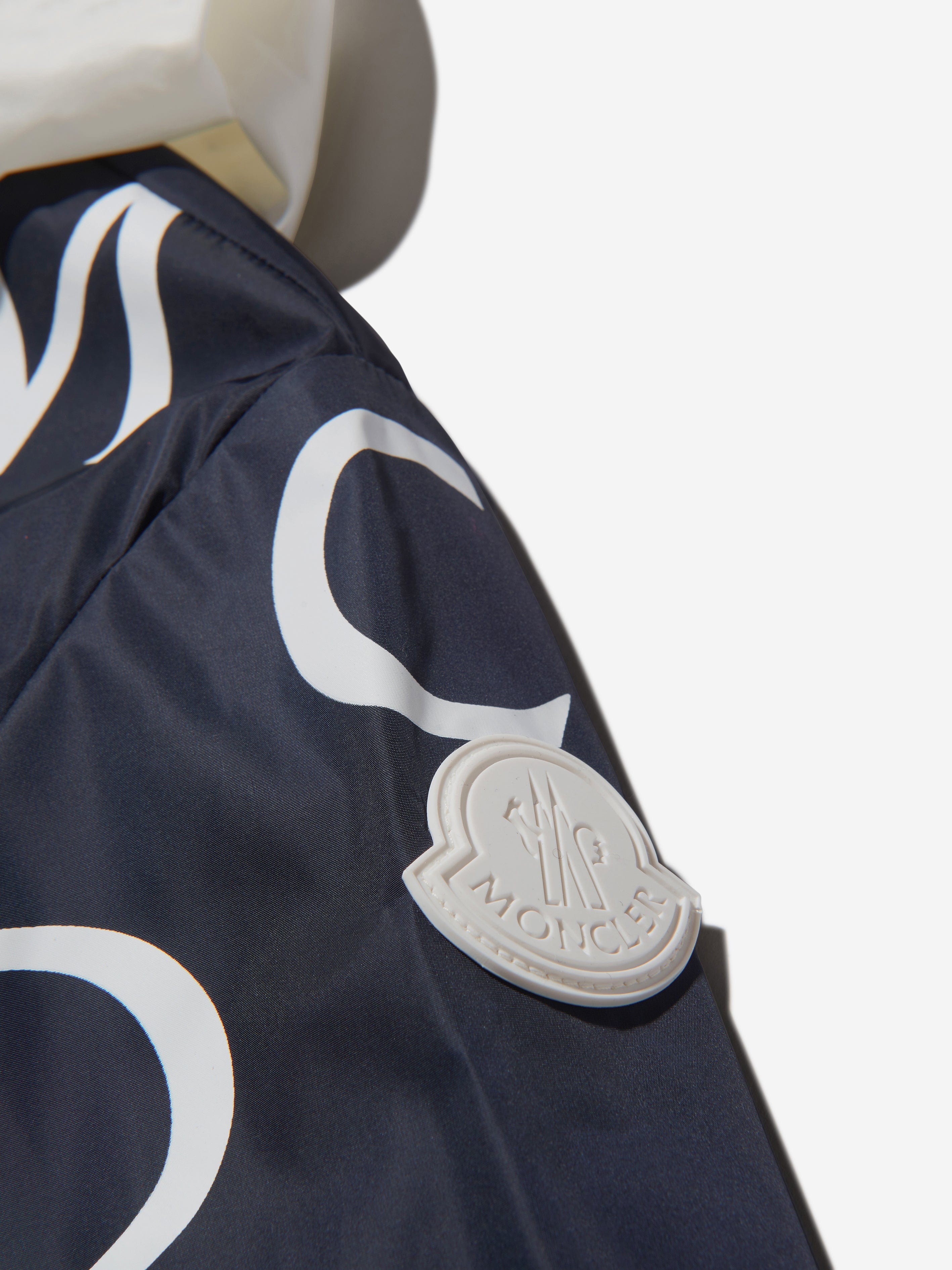 Moncler Enfant Boys Printed Logo Jiro Jacket