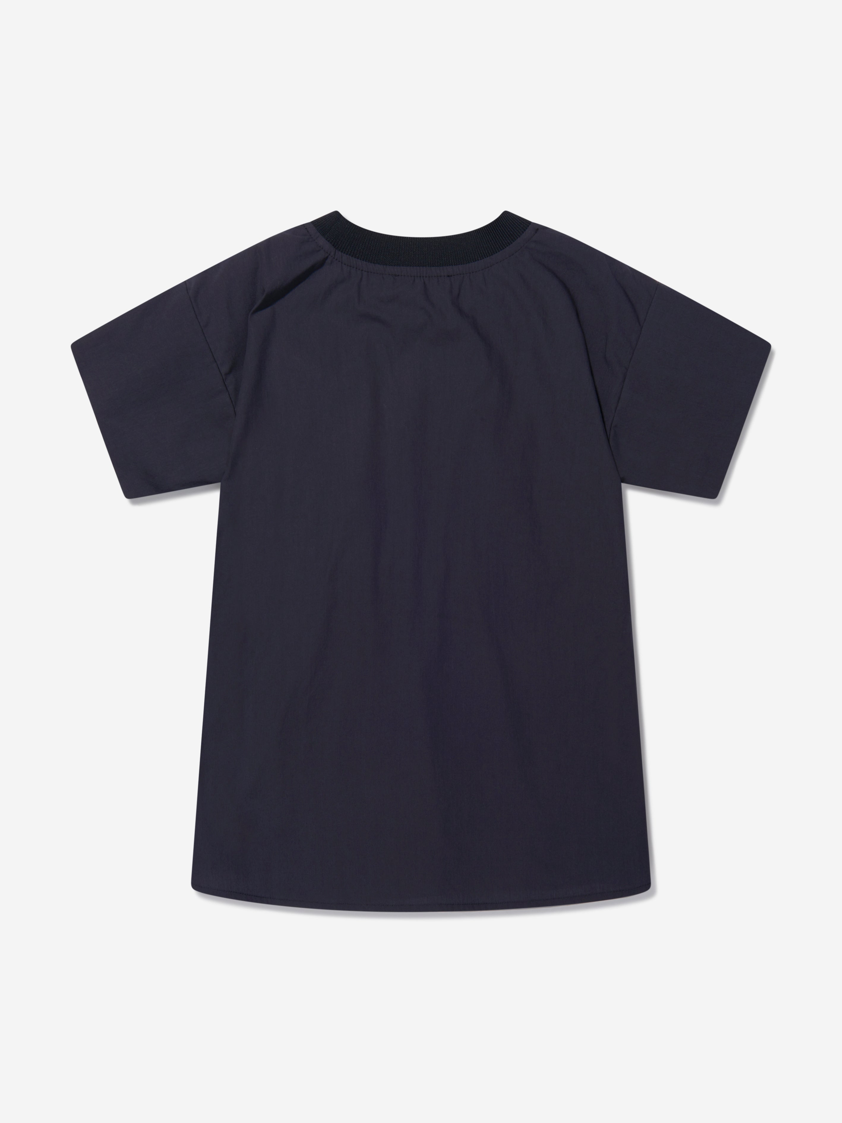 Moncler Enfant Girls Poplin Logo Dress