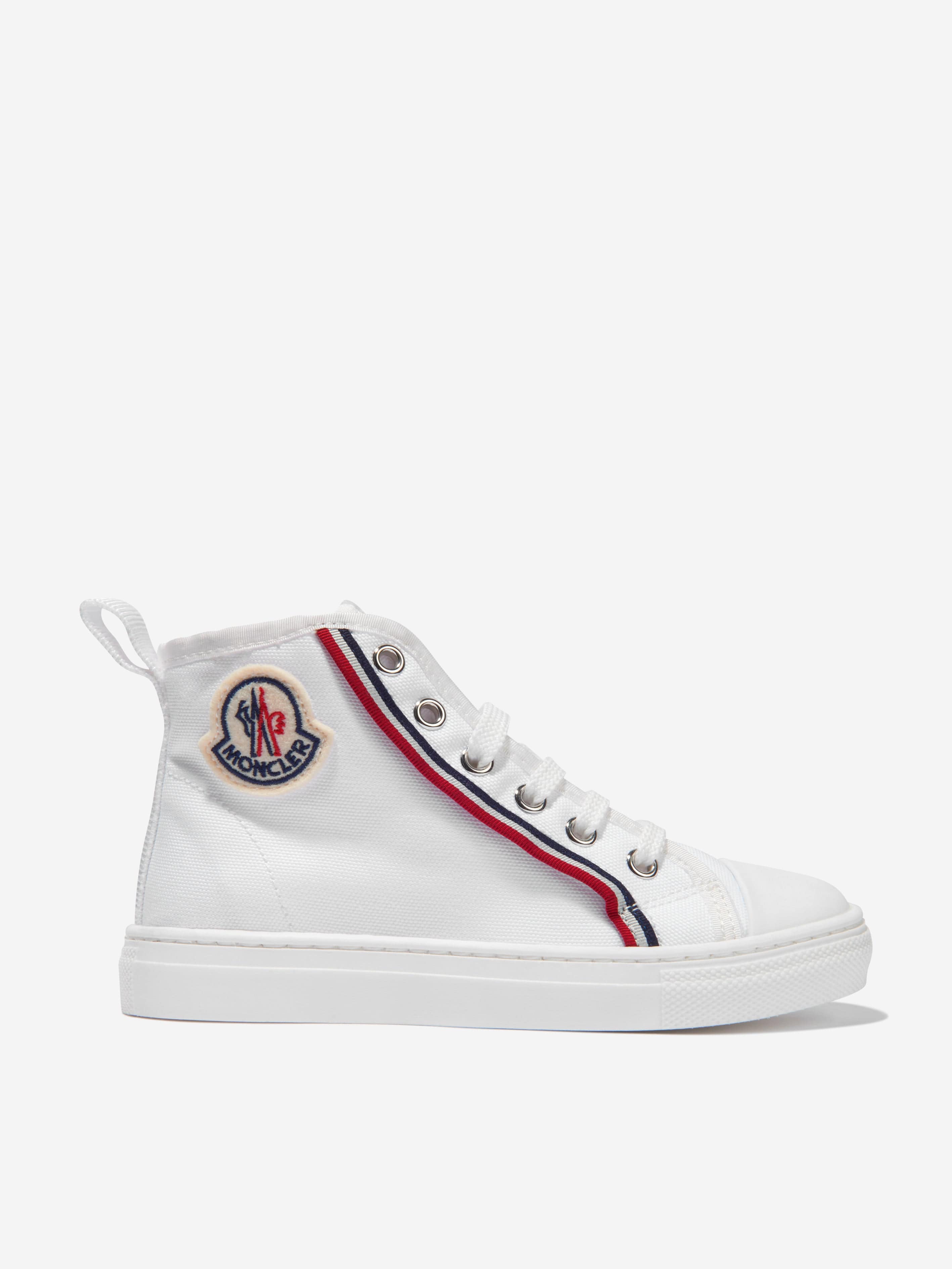 Moncler Enfant Unisex Anyse II High Top Logo Trainers