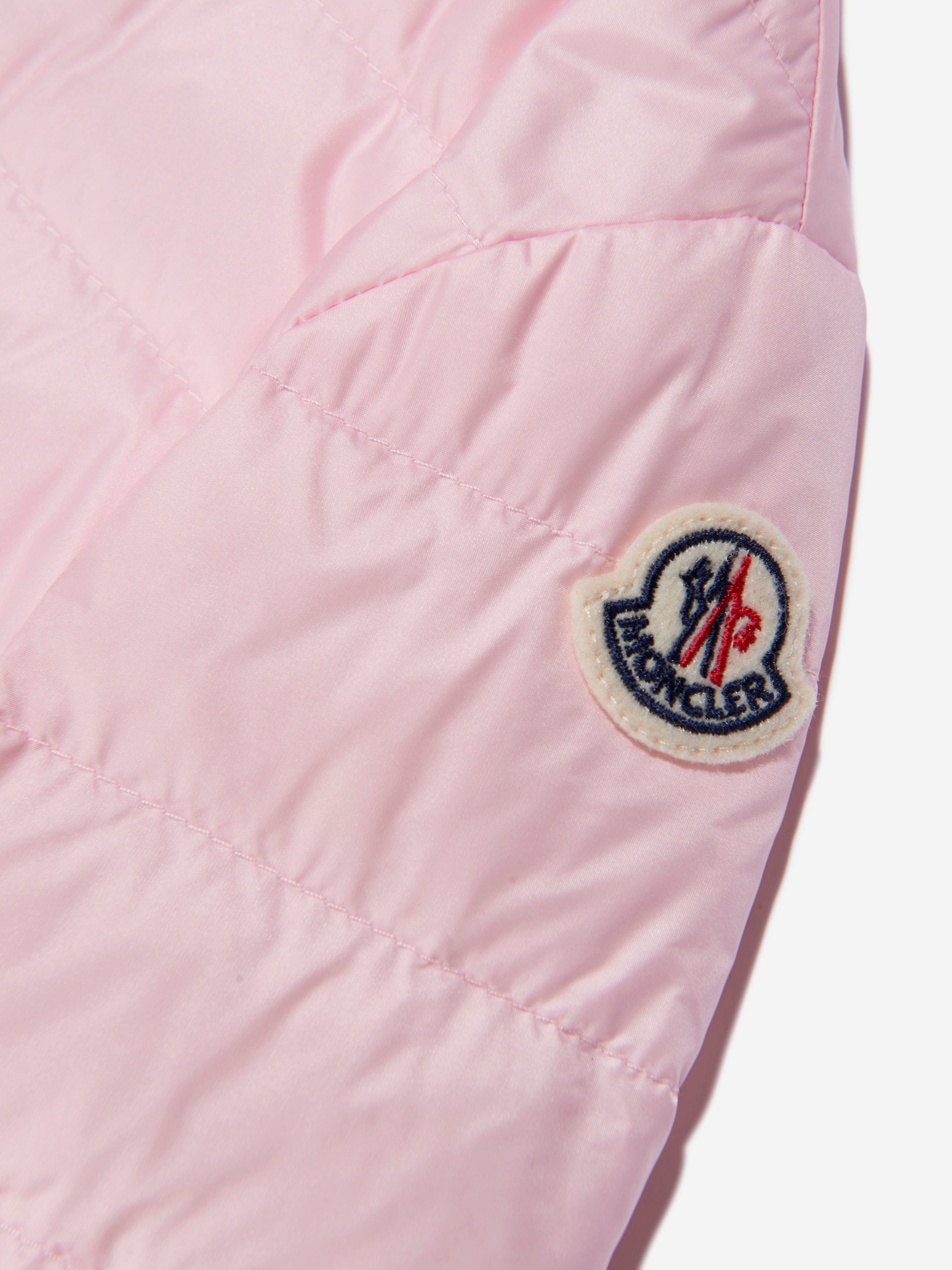 Moncler Enfant Baby Girls Down Padded Ter Jacket in Pink