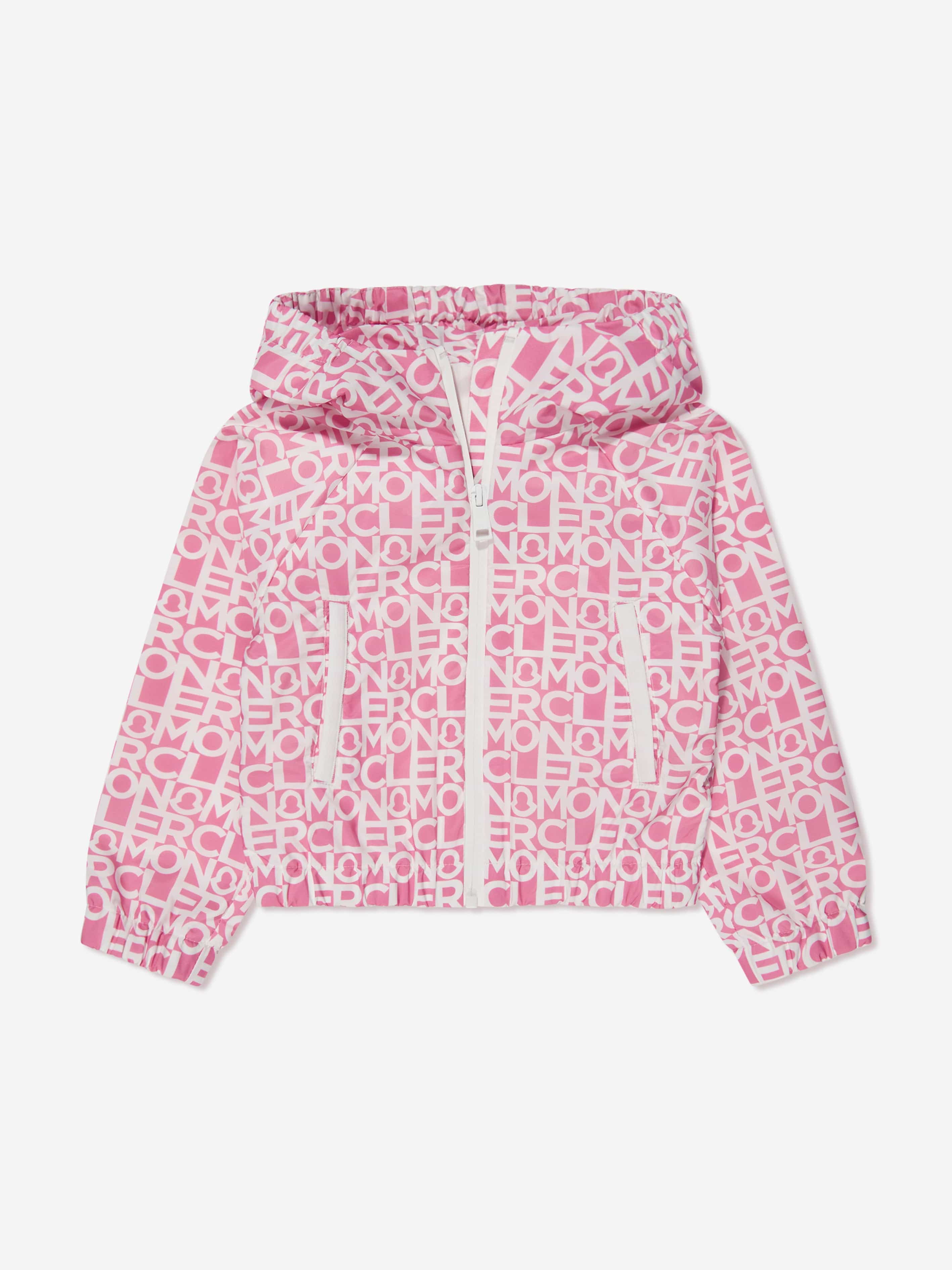 Moncler Enfant Girls Alose Jacket in Pink