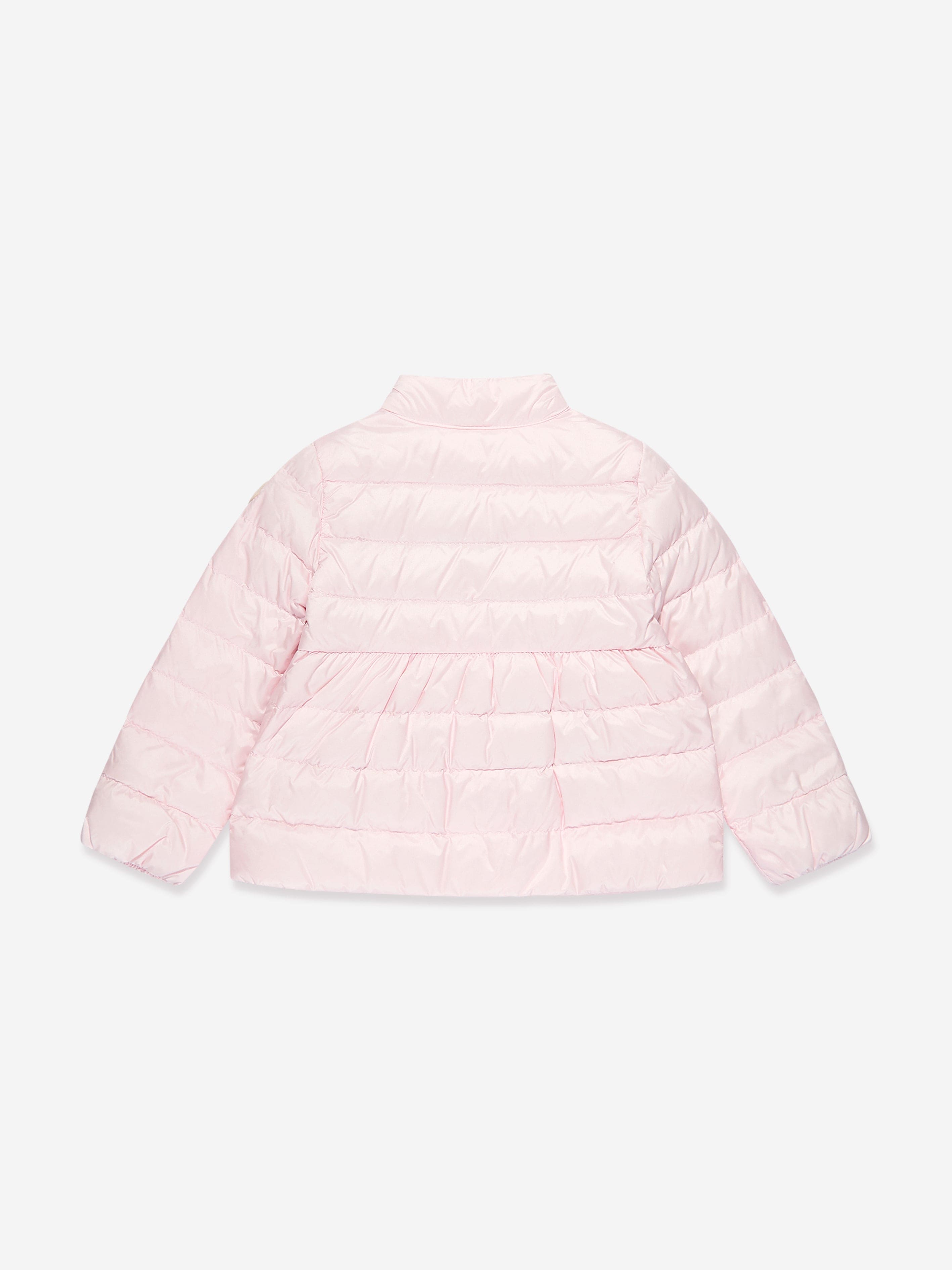 Moncler Enfant Baby Girls Down Padded Joelle Jacket in Pink