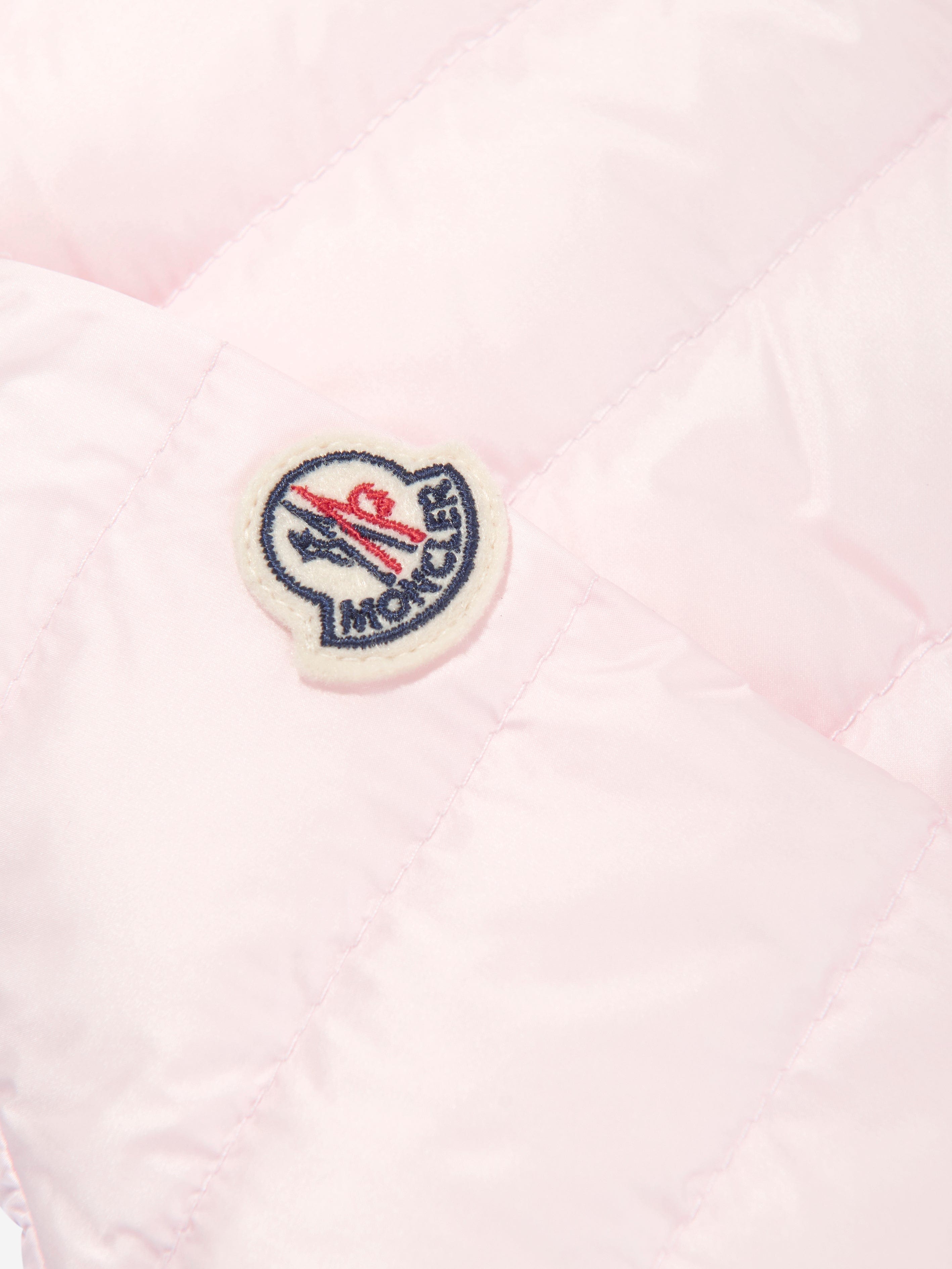 Moncler Enfant Baby Girls Down Padded Joelle Jacket in Pink