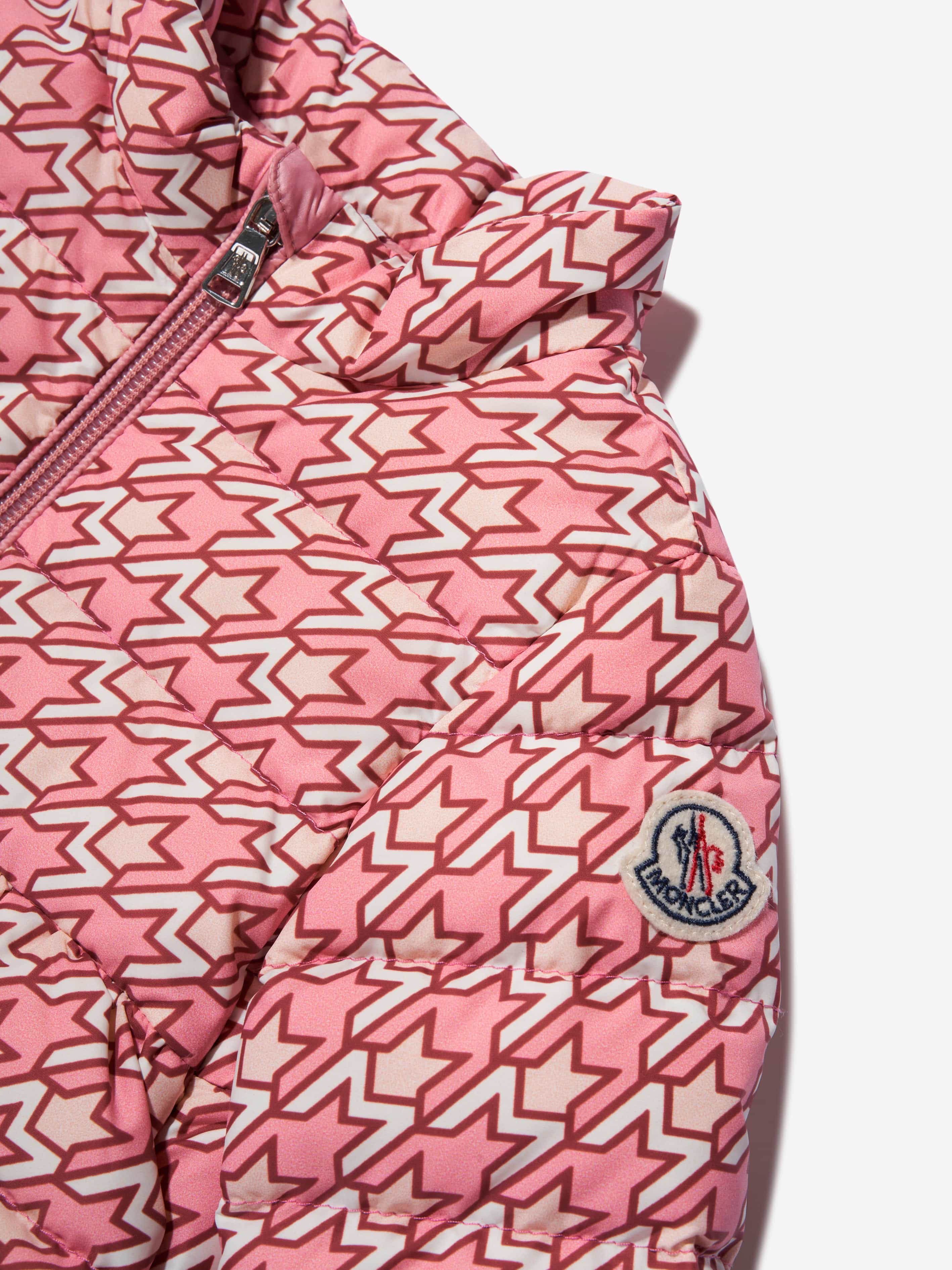 Moncler Enfant Baby Girls Down Padded Kianga Jacket in Pink