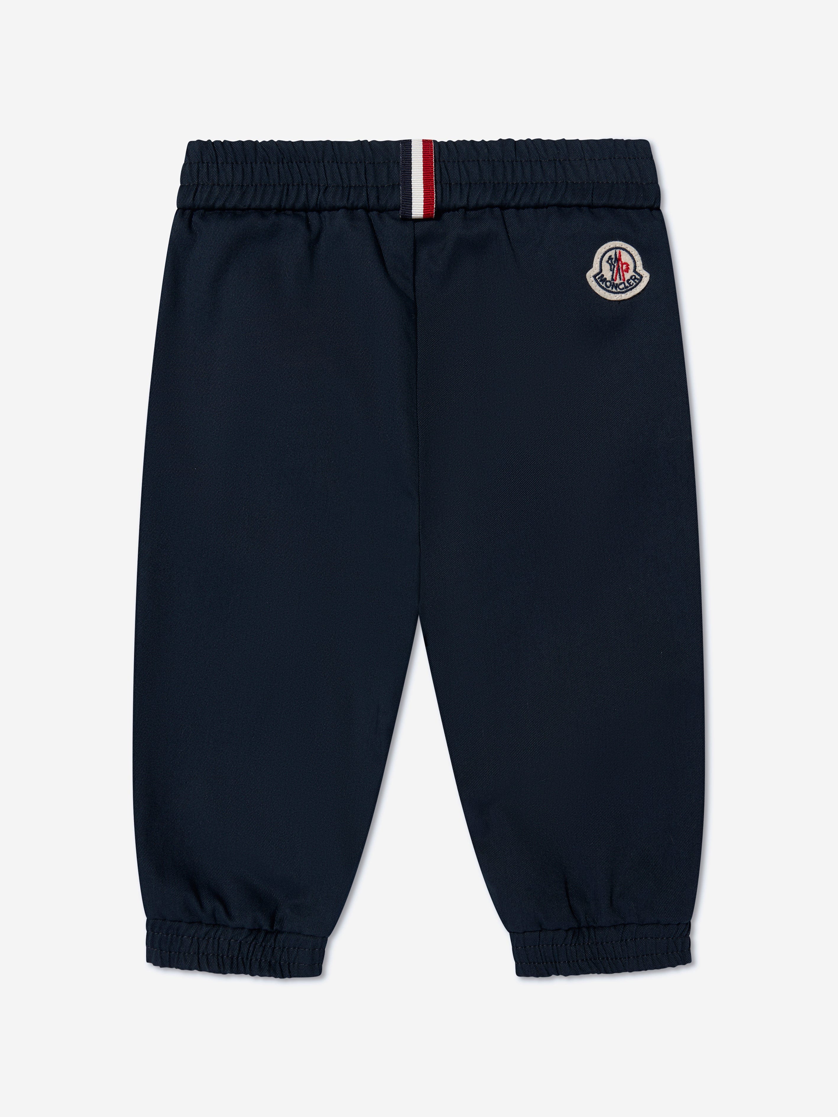 Moncler Enfant Baby Boys Logo Joggers in Navy