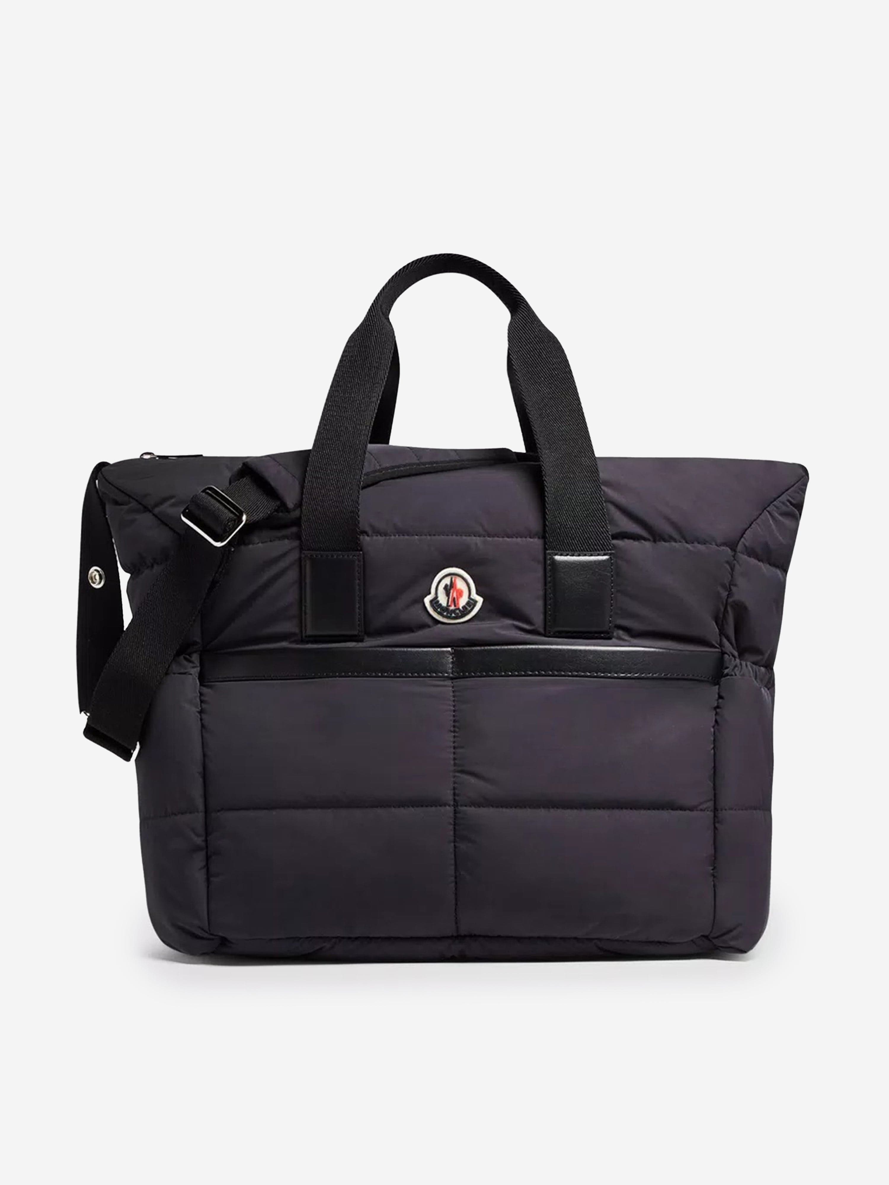 Moncler Enfant Baby Padded Changing Bag in Black (42cm)