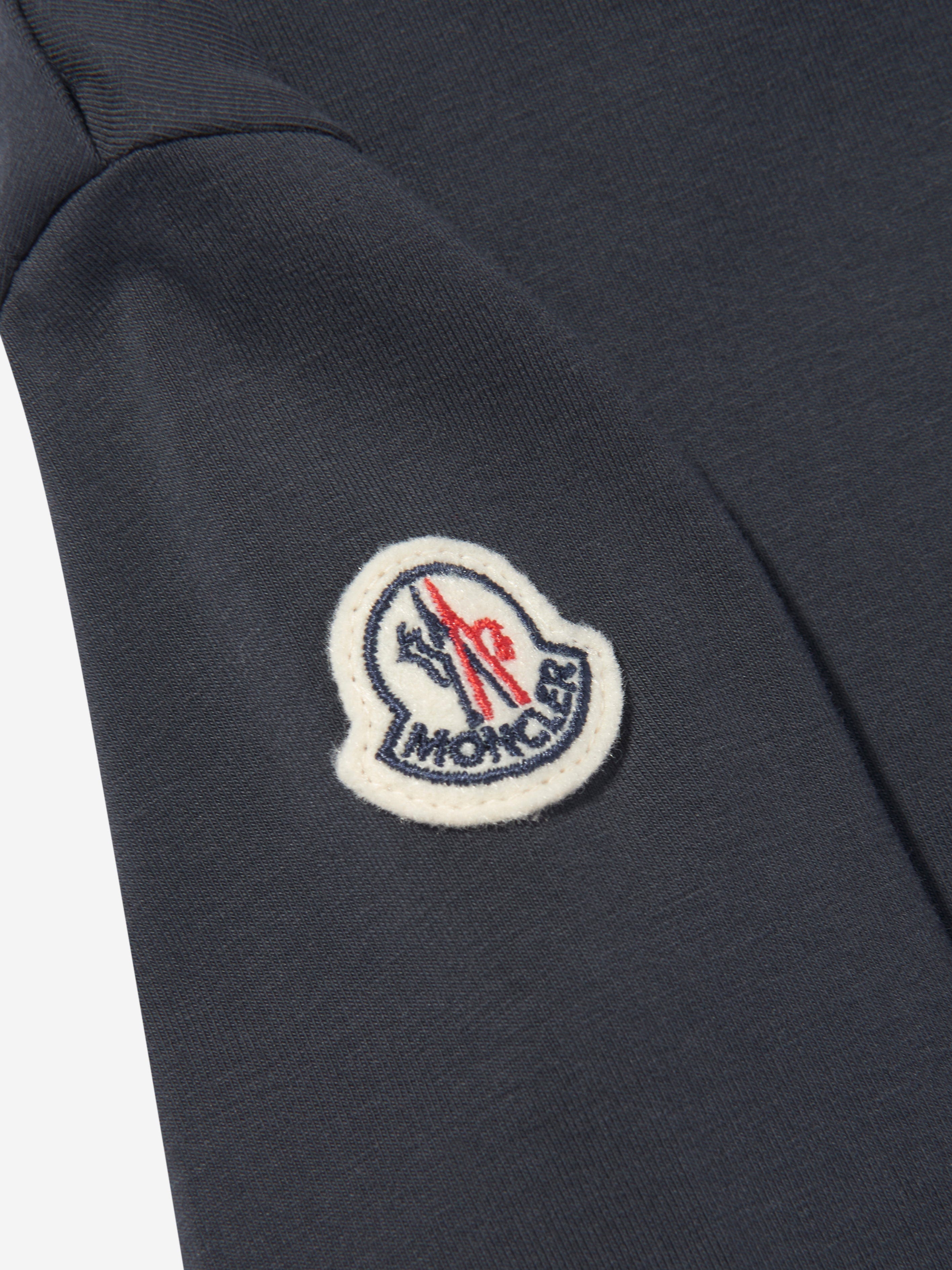 Moncler Enfant Baby Boys Long Sleeve Logo T-Shirt in Navy