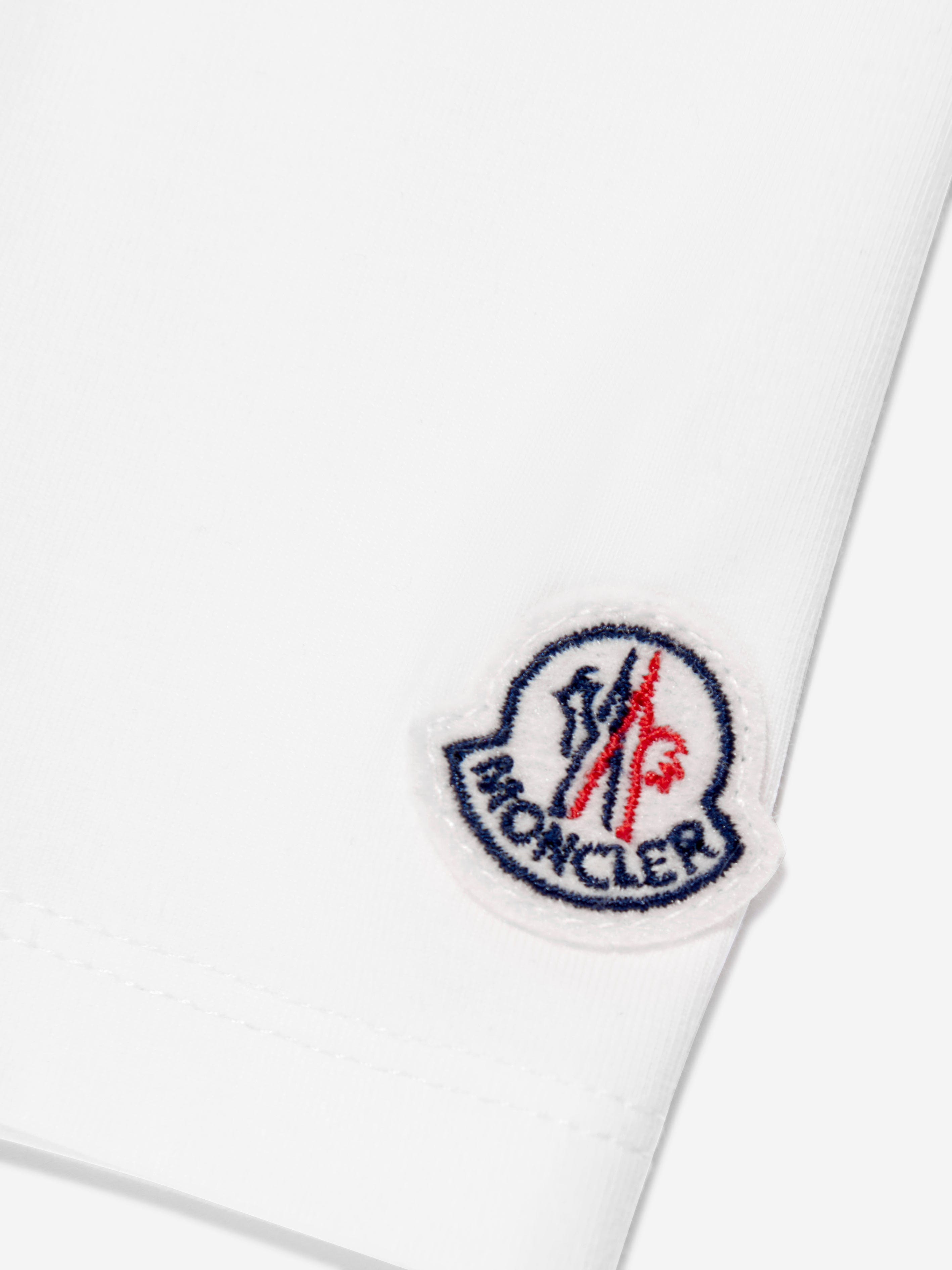 Moncler Enfant Baby Girls Logo Leggings in White