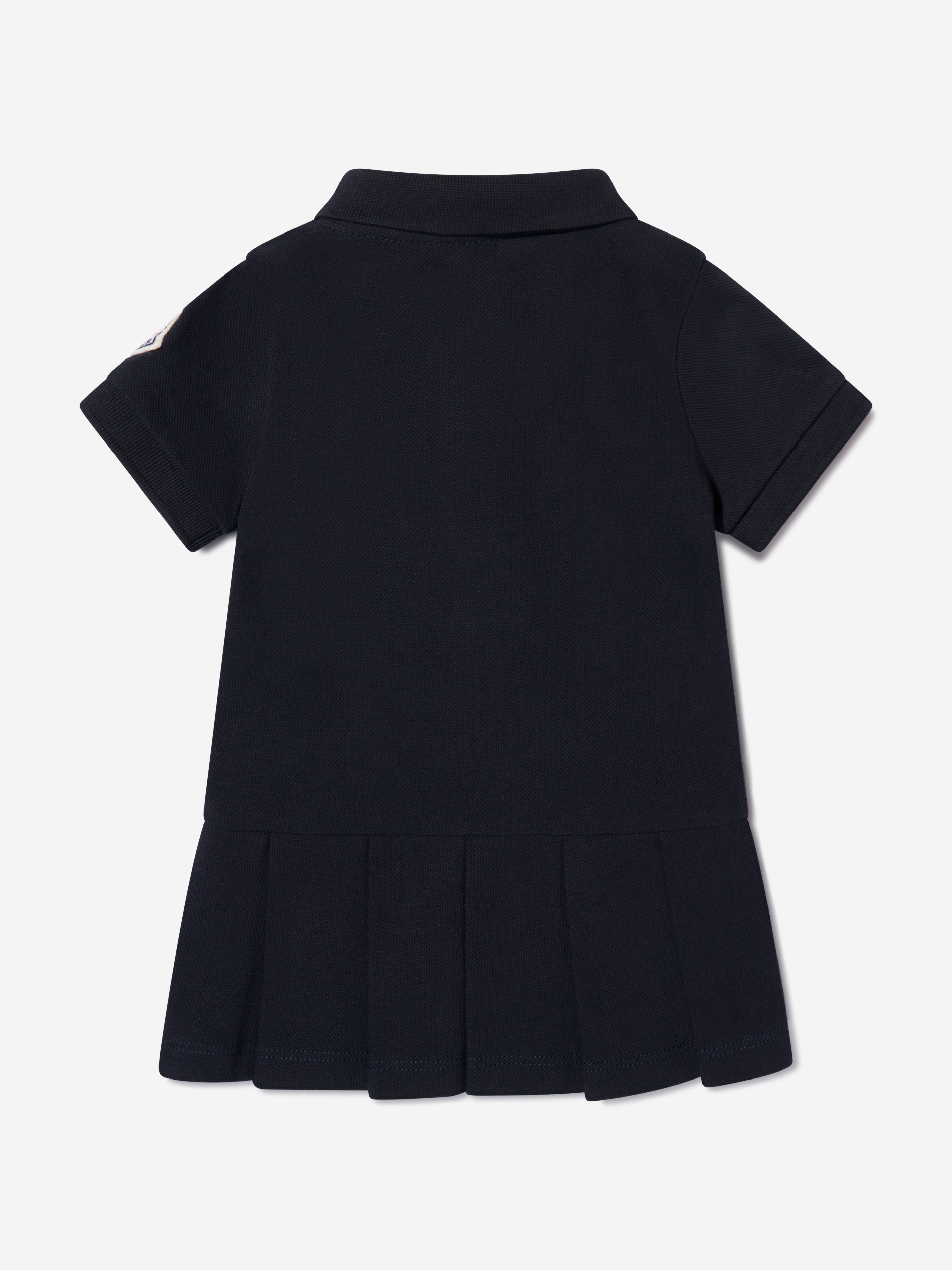 Moncler Enfant Baby Girls Tennis Bear Dress in Navy