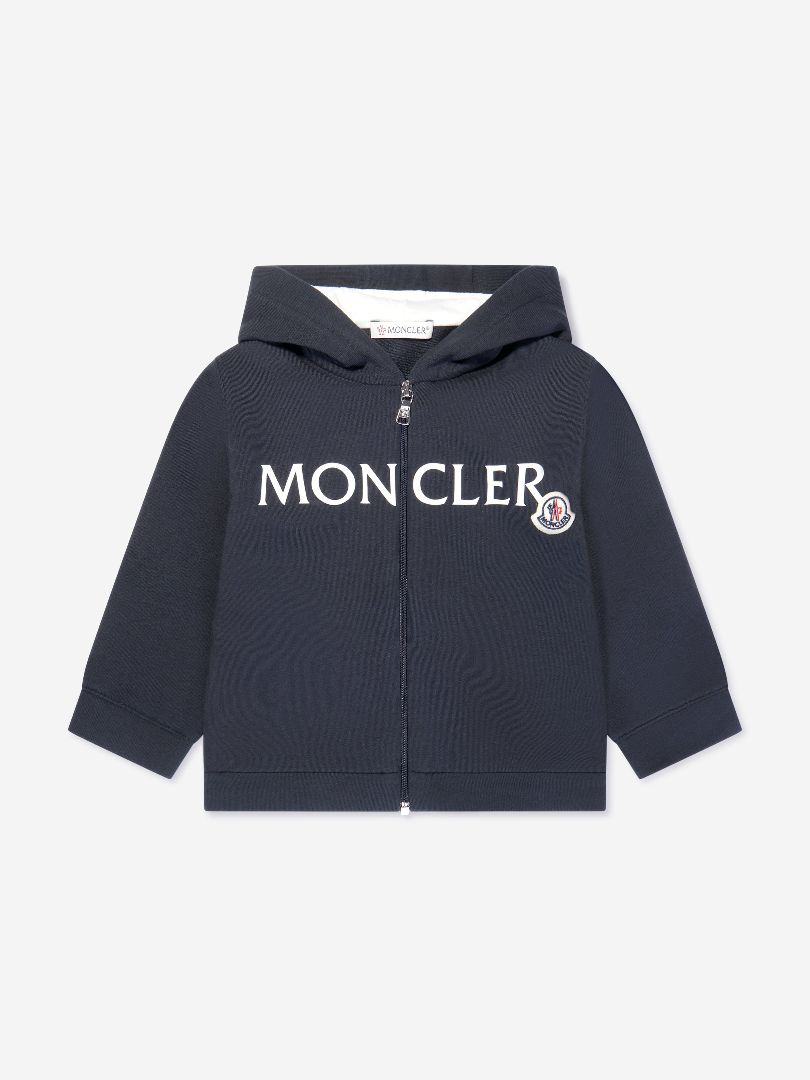 Moncler Enfant Baby Logo Tracksuit in Navy