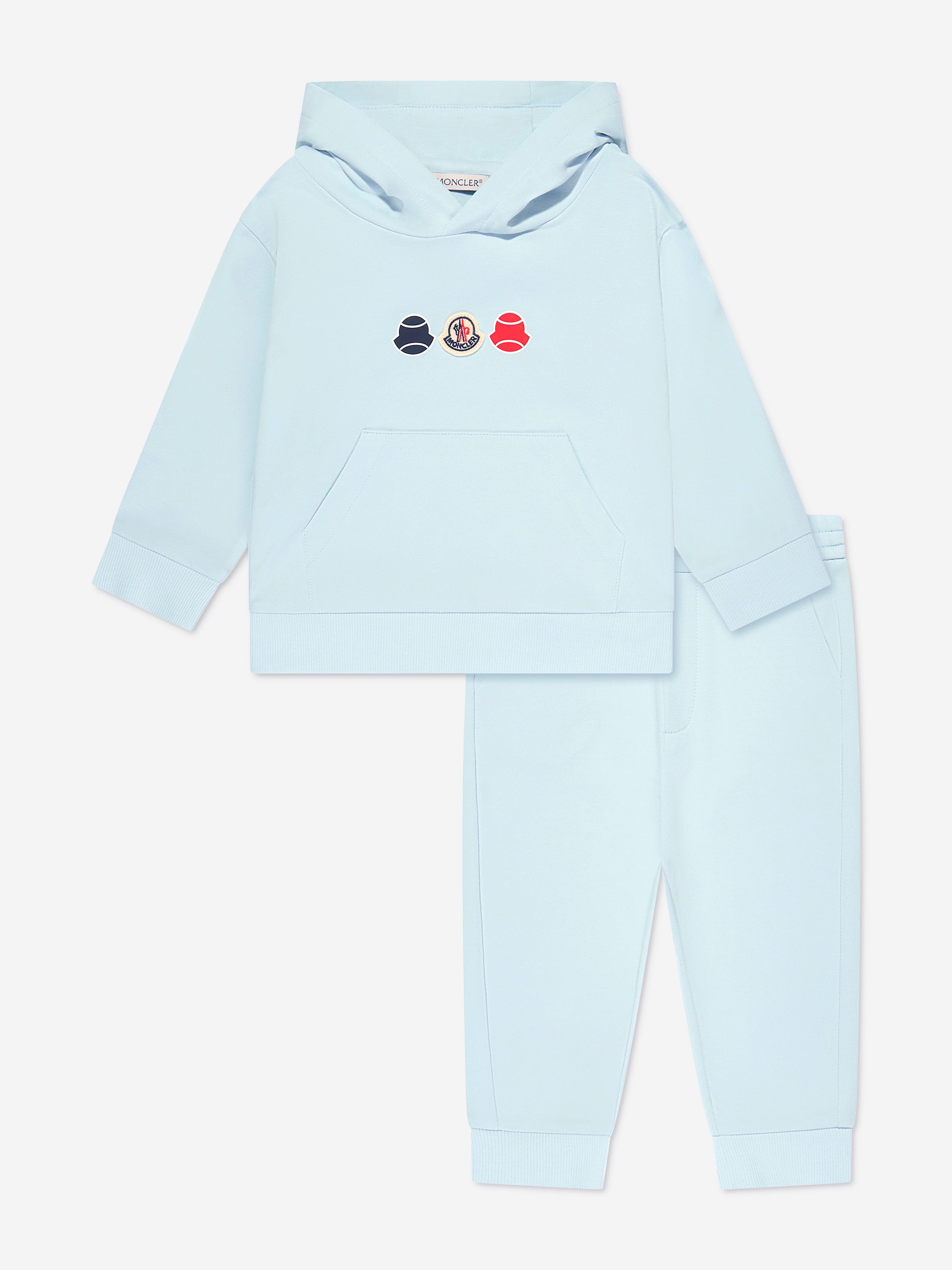 Moncler Enfant Baby Boys Logo Tracksuit in Blue