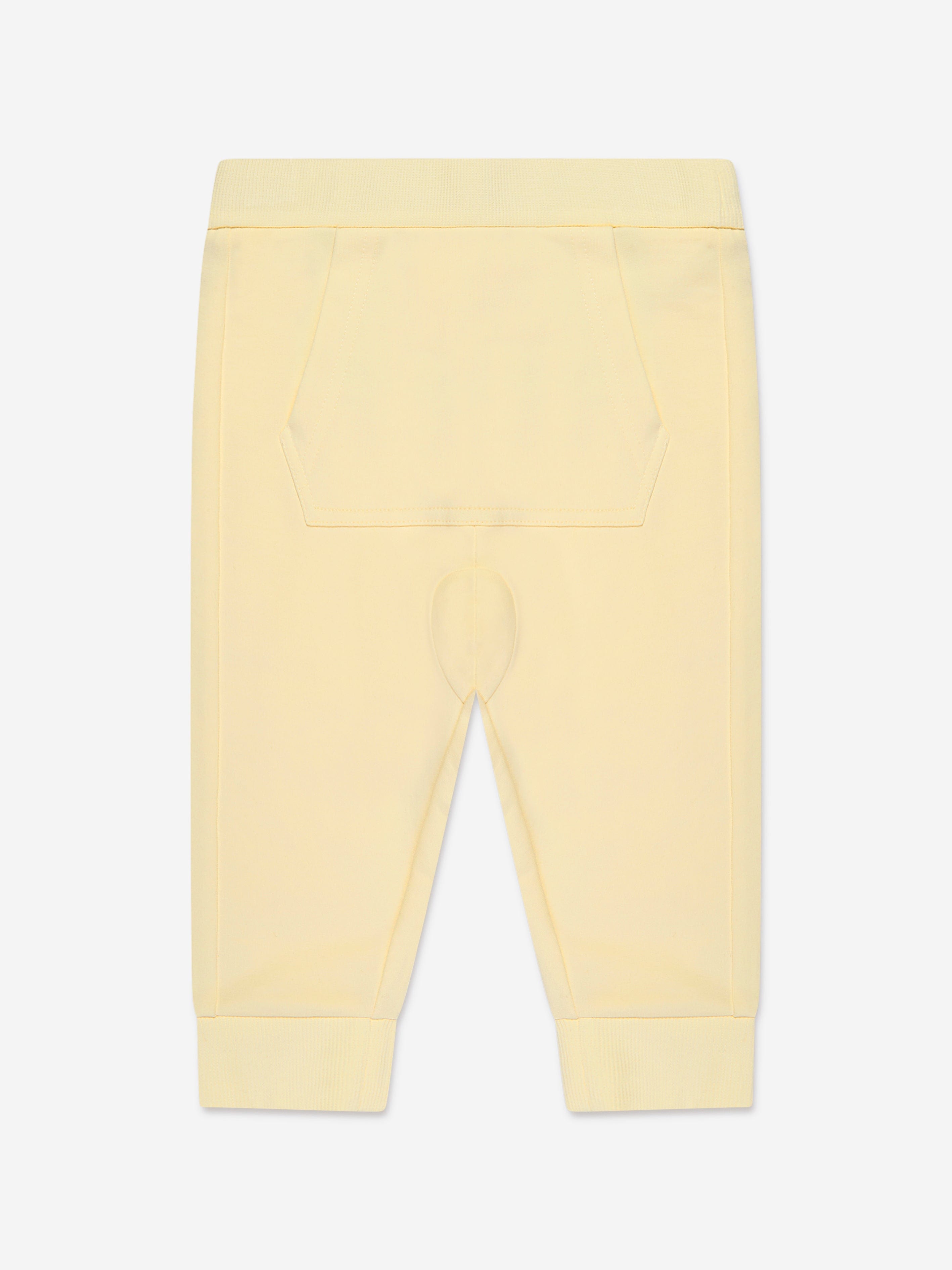 Moncler Enfant Baby Boys Logo Tracksuit in Yellow