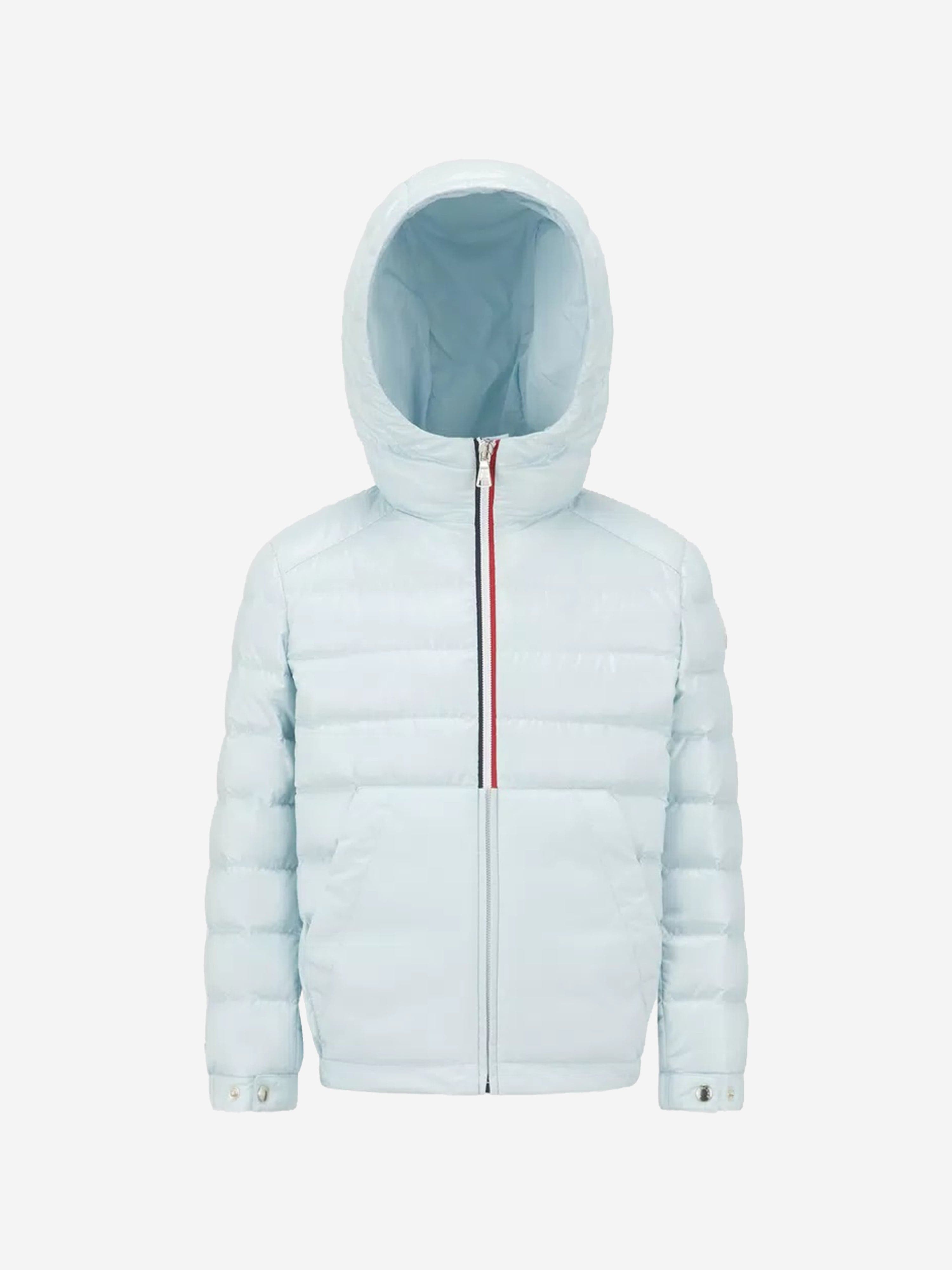 Moncler Enfant Boys Down Padded Masserau Jacket in Blue