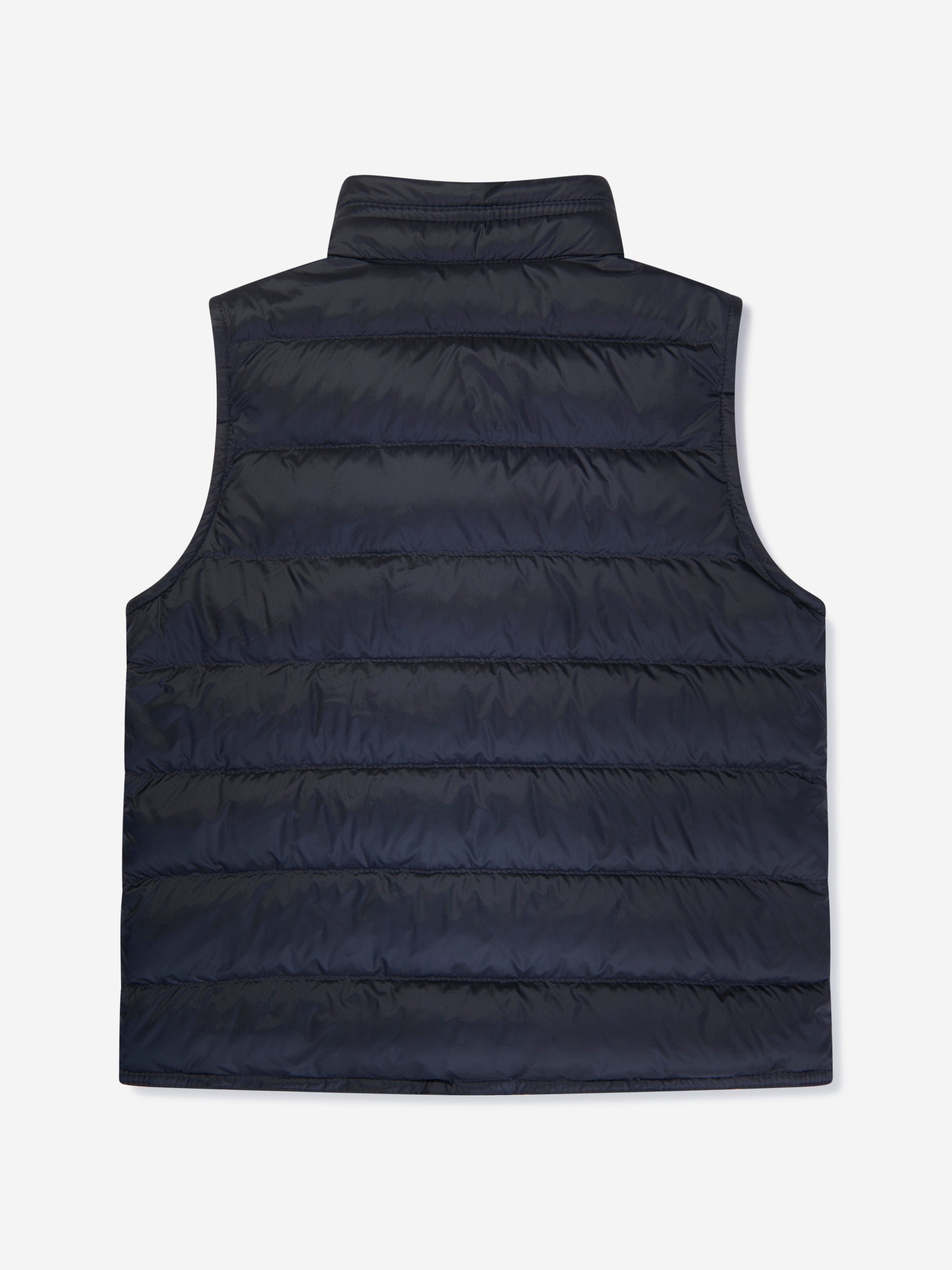 Moncler Enfant Boys Down Padded Gui Gilet in Navy