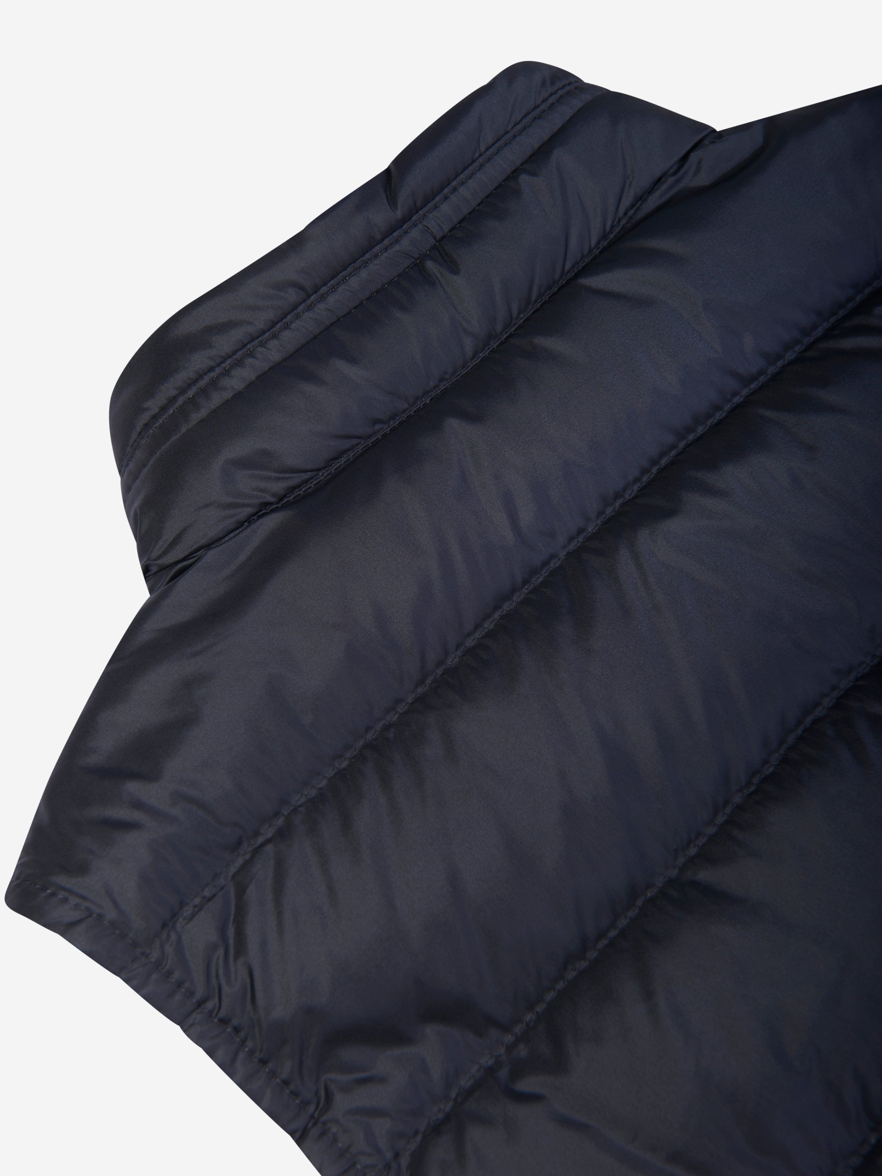 Moncler Enfant Boys Down Padded Gui Gilet in Navy