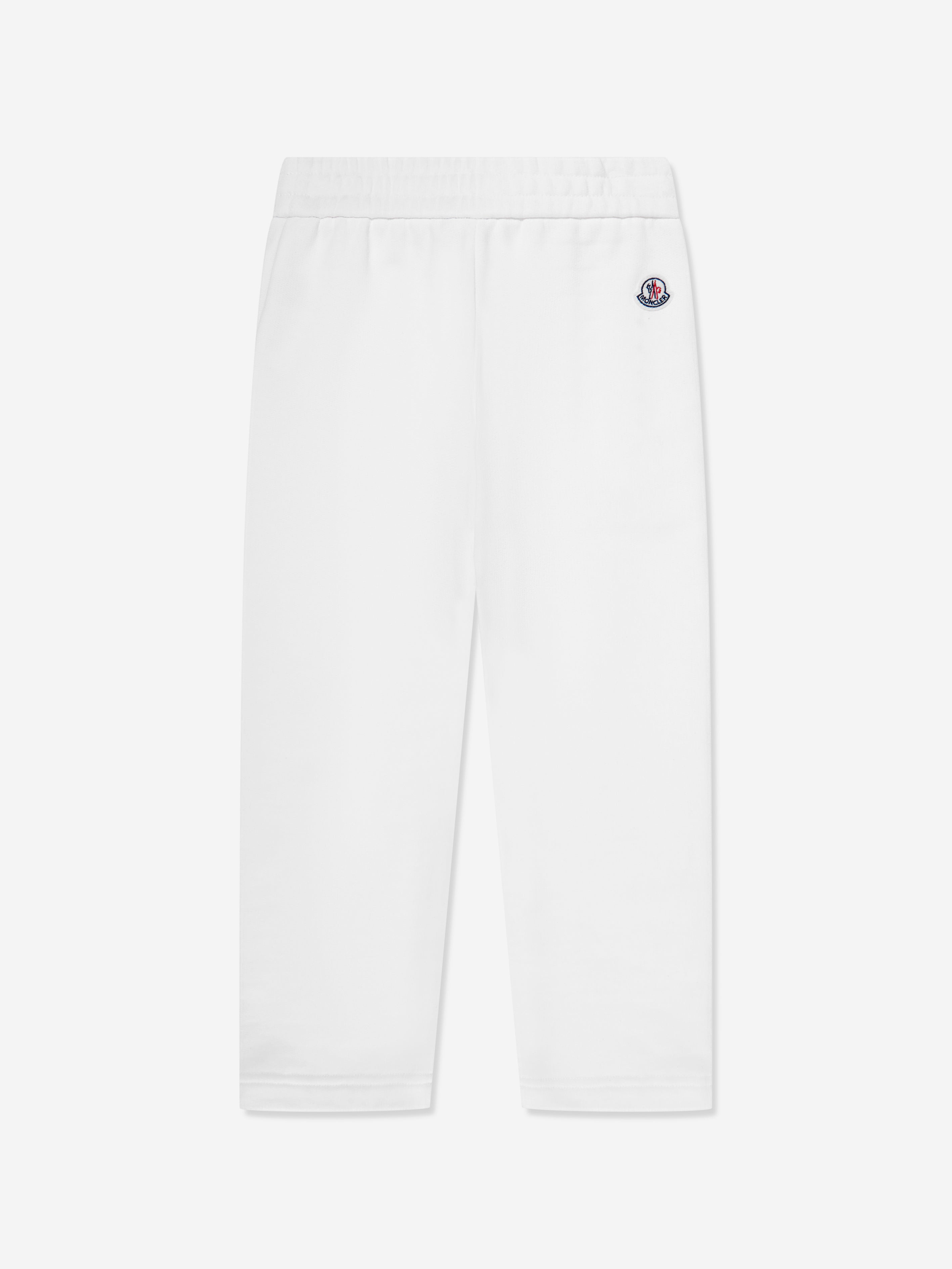 Moncler Enfant Boys Logo Sweatpants in White