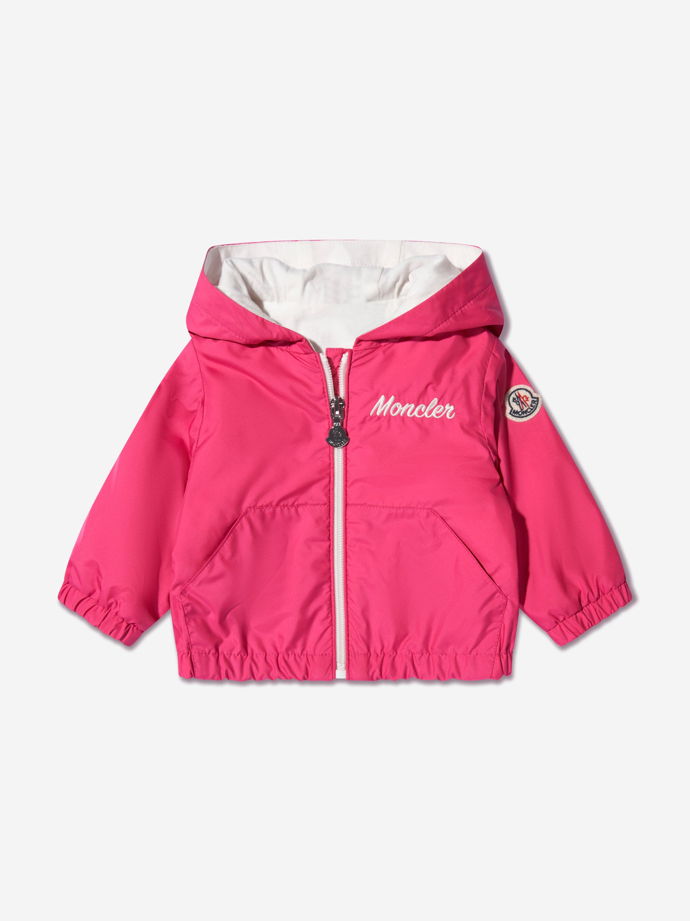 Moncler Enfant Baby Girls Down Padded Evanthe Jacket in Pink