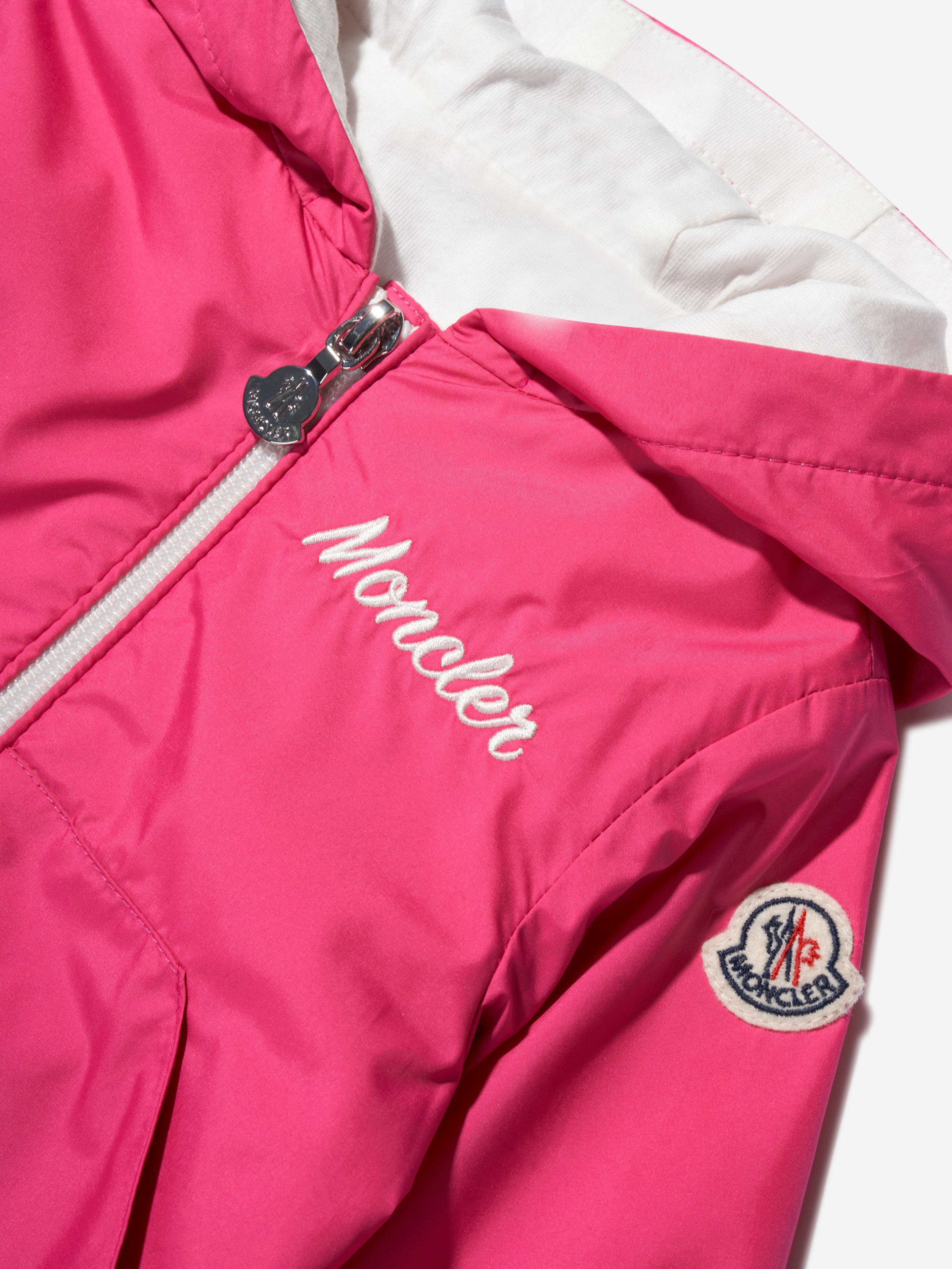 Moncler Enfant Baby Girls Down Padded Evanthe Jacket in Pink