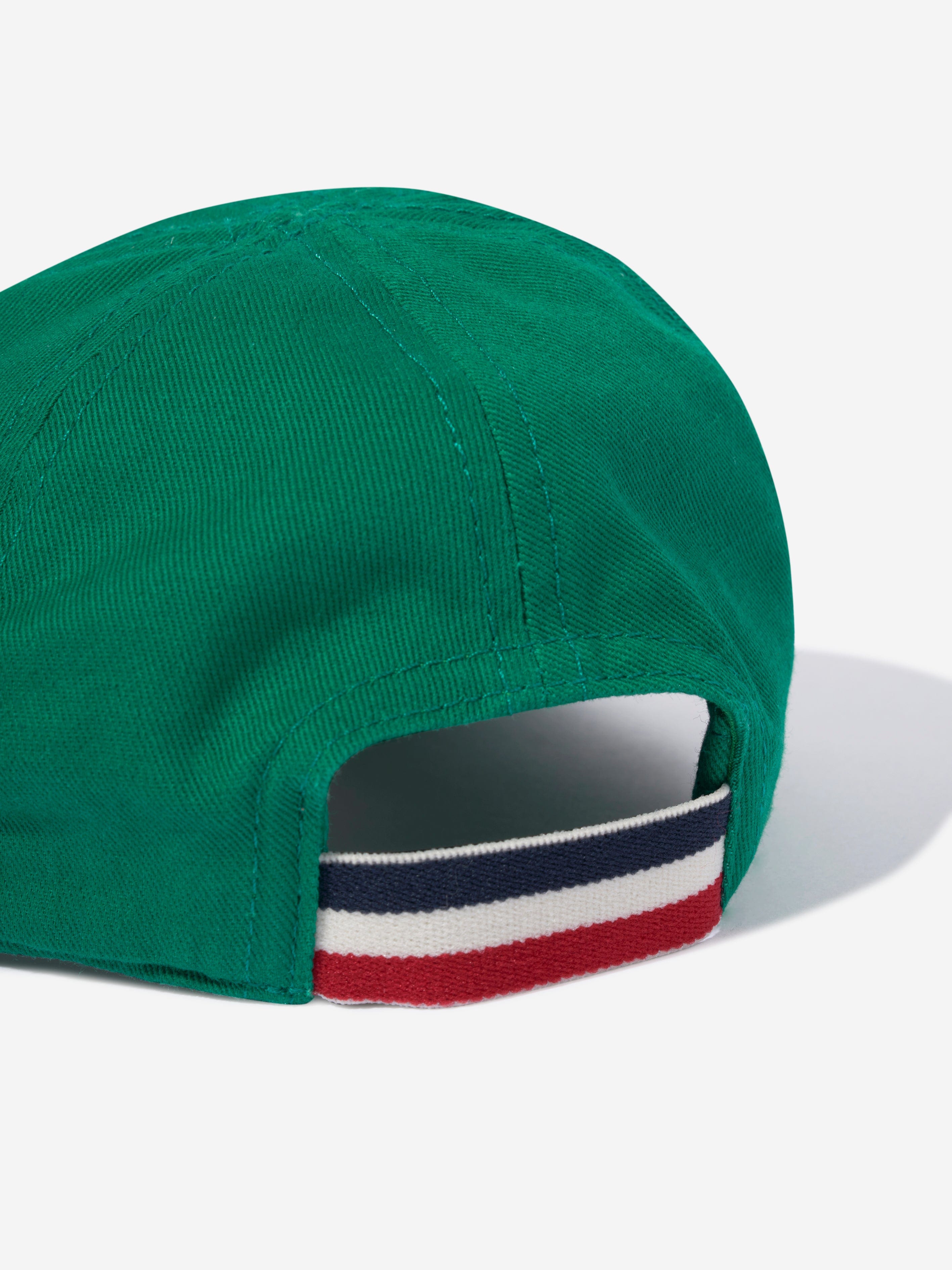 Moncler Enfant Baby Boys Logo Cap in Green