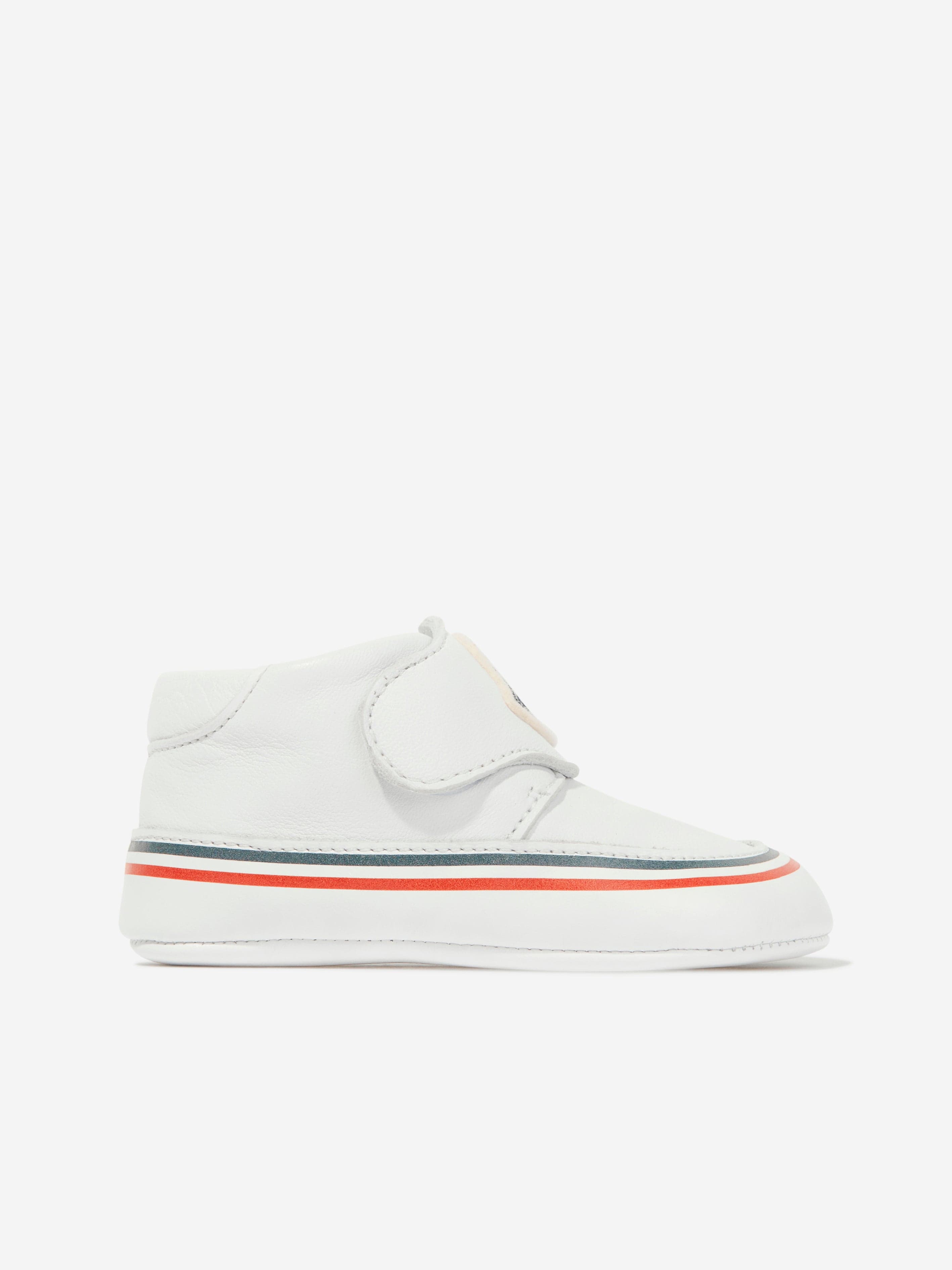 Moncler Enfant Baby Pre-Walker Trainers in White