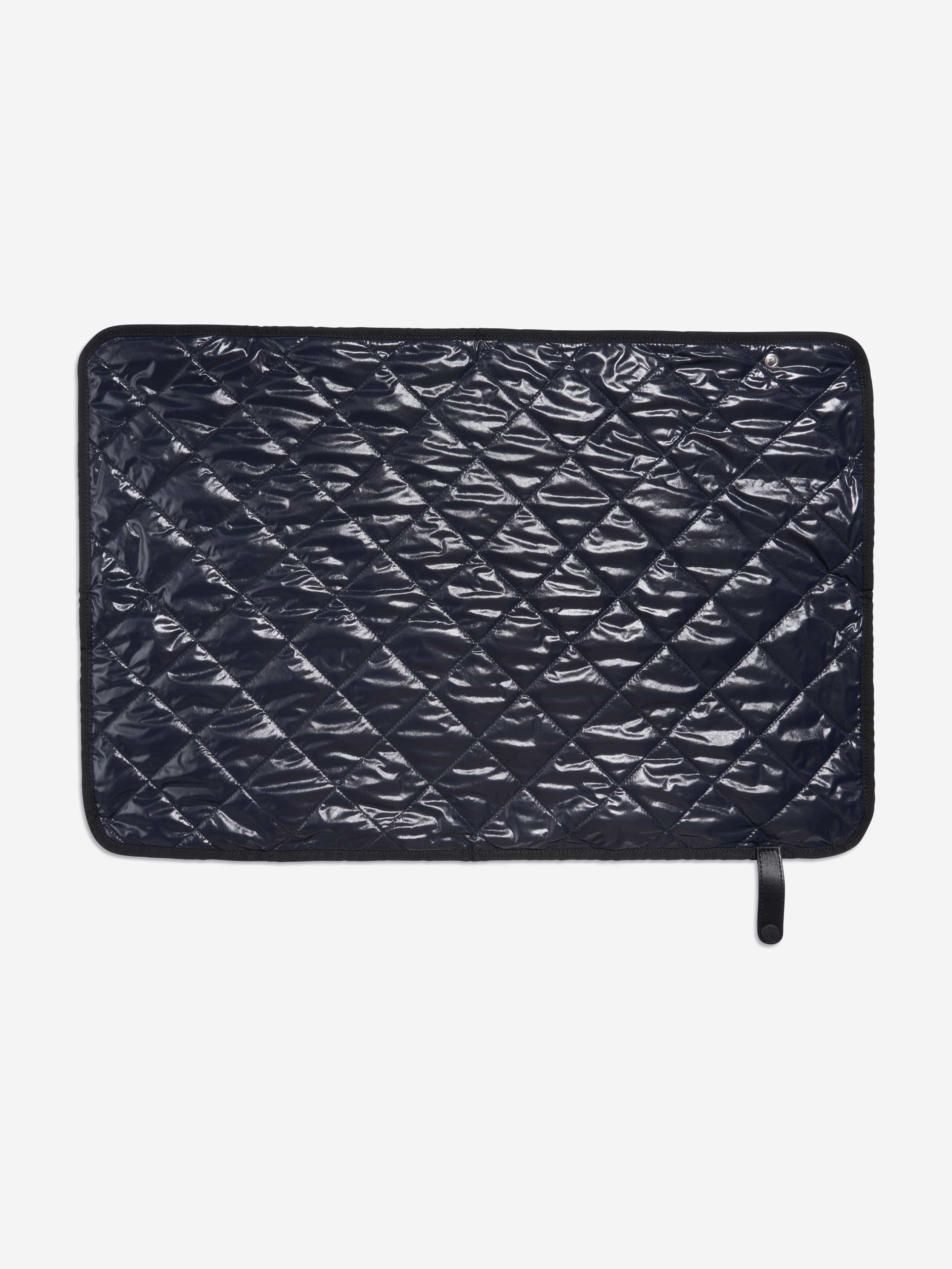 Moncler Enfant Baby Padded Changing Bag in Navy