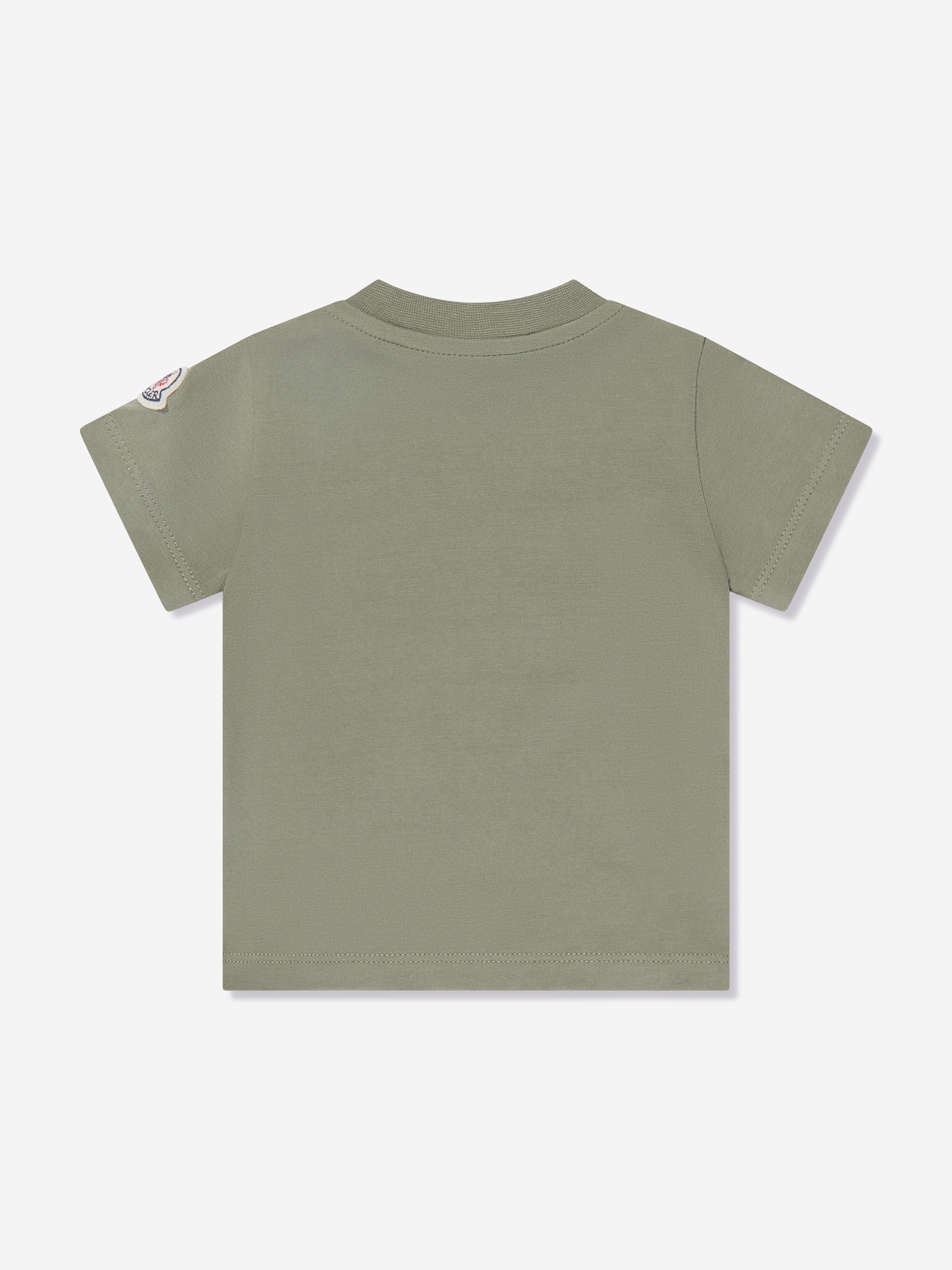 Moncler Enfant Baby Boys Logo T-Shirt in Green