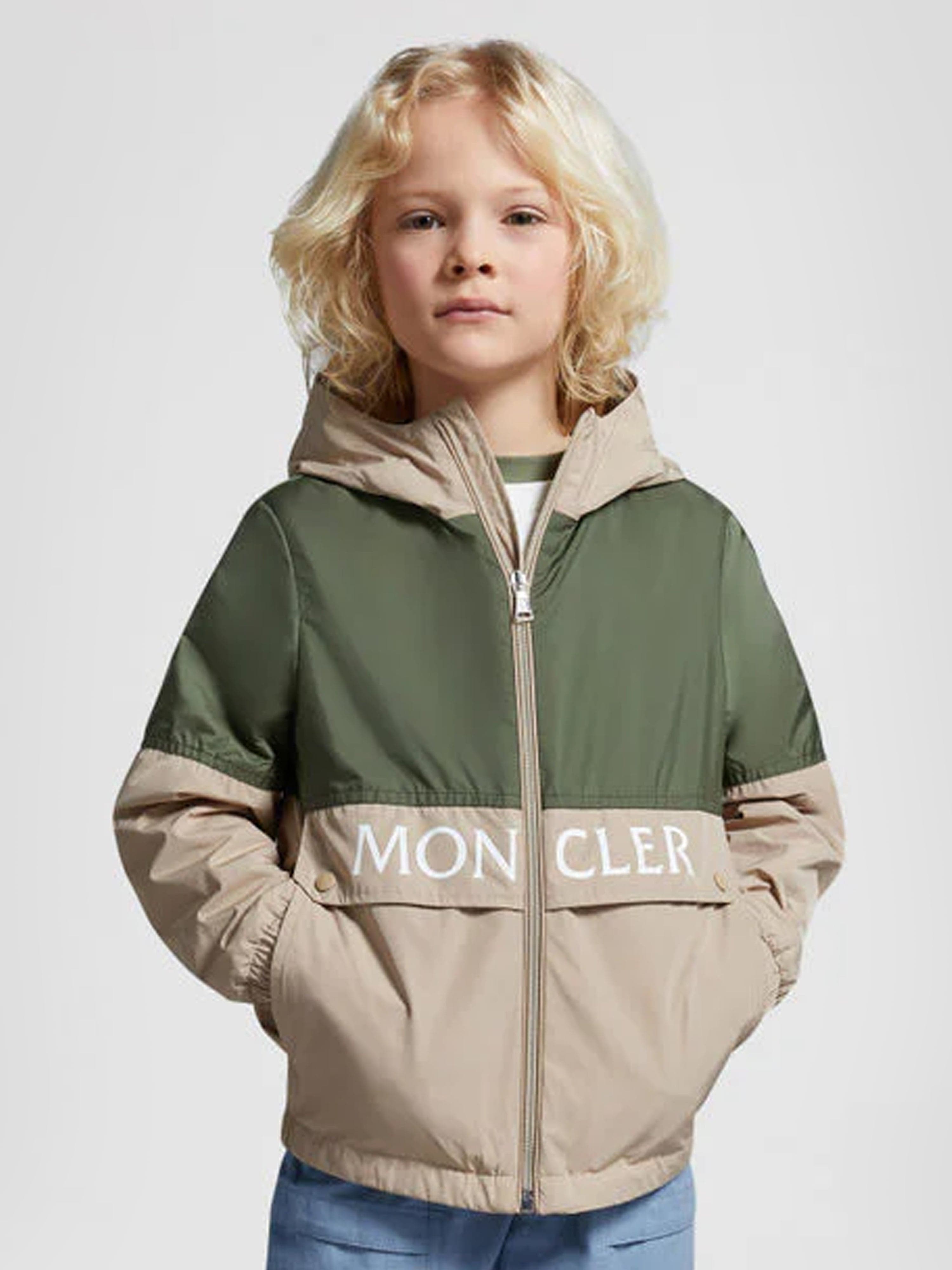 Moncler Enfant Boys Joly Jacket in Brown