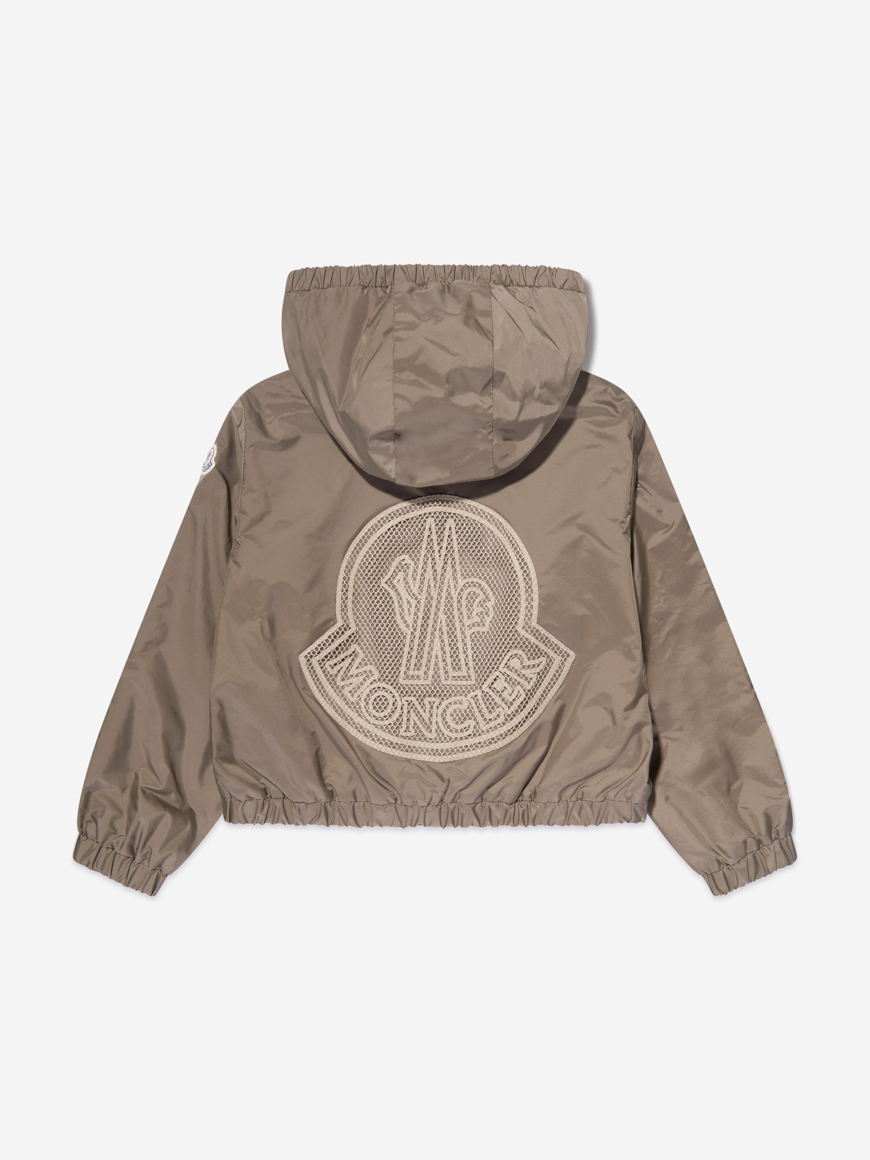 Moncler Enfant Girls Prague Jacket in Brown