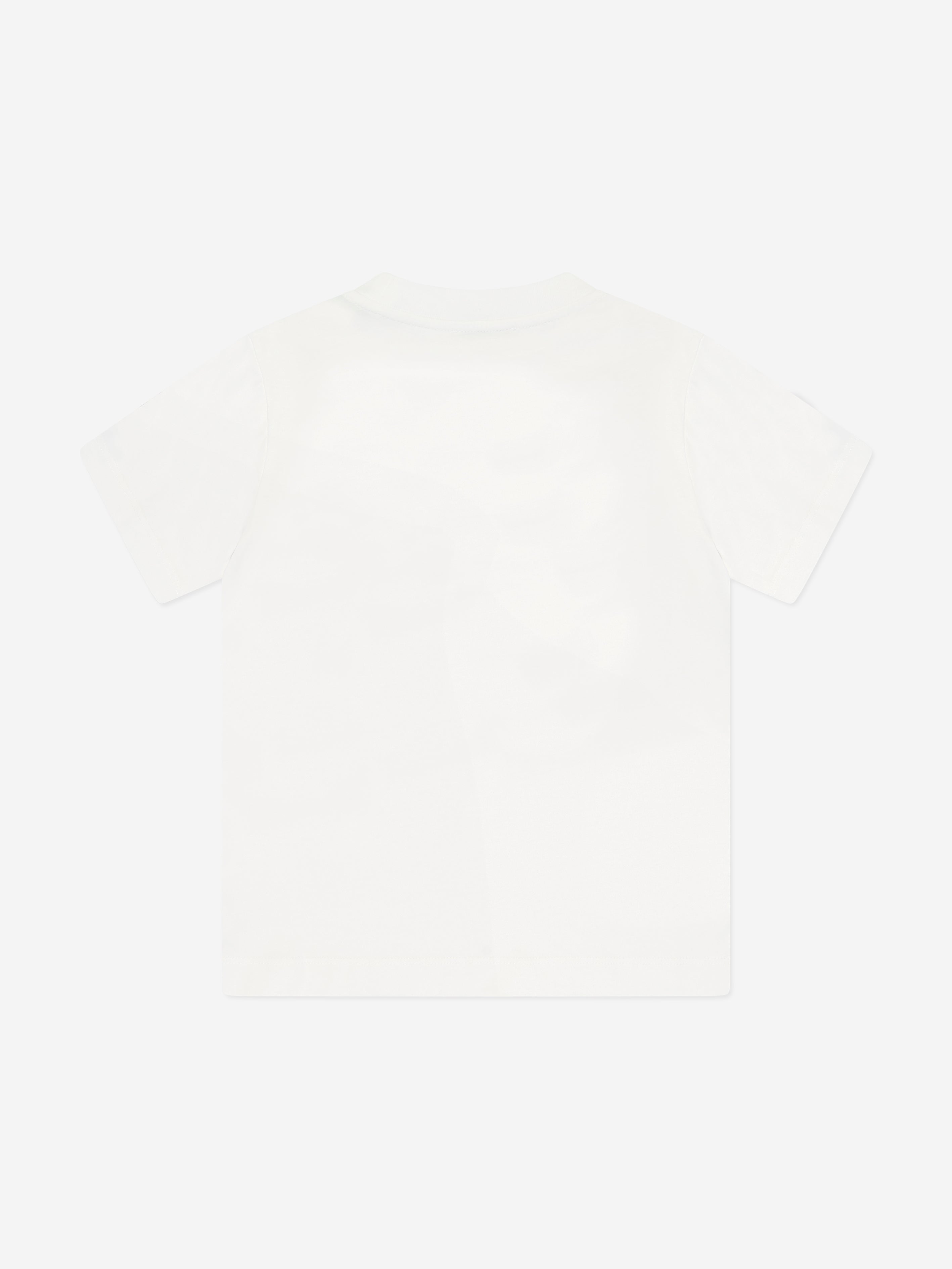 Moncler Enfant Boys Palm Tree Logo T-Shirt in White