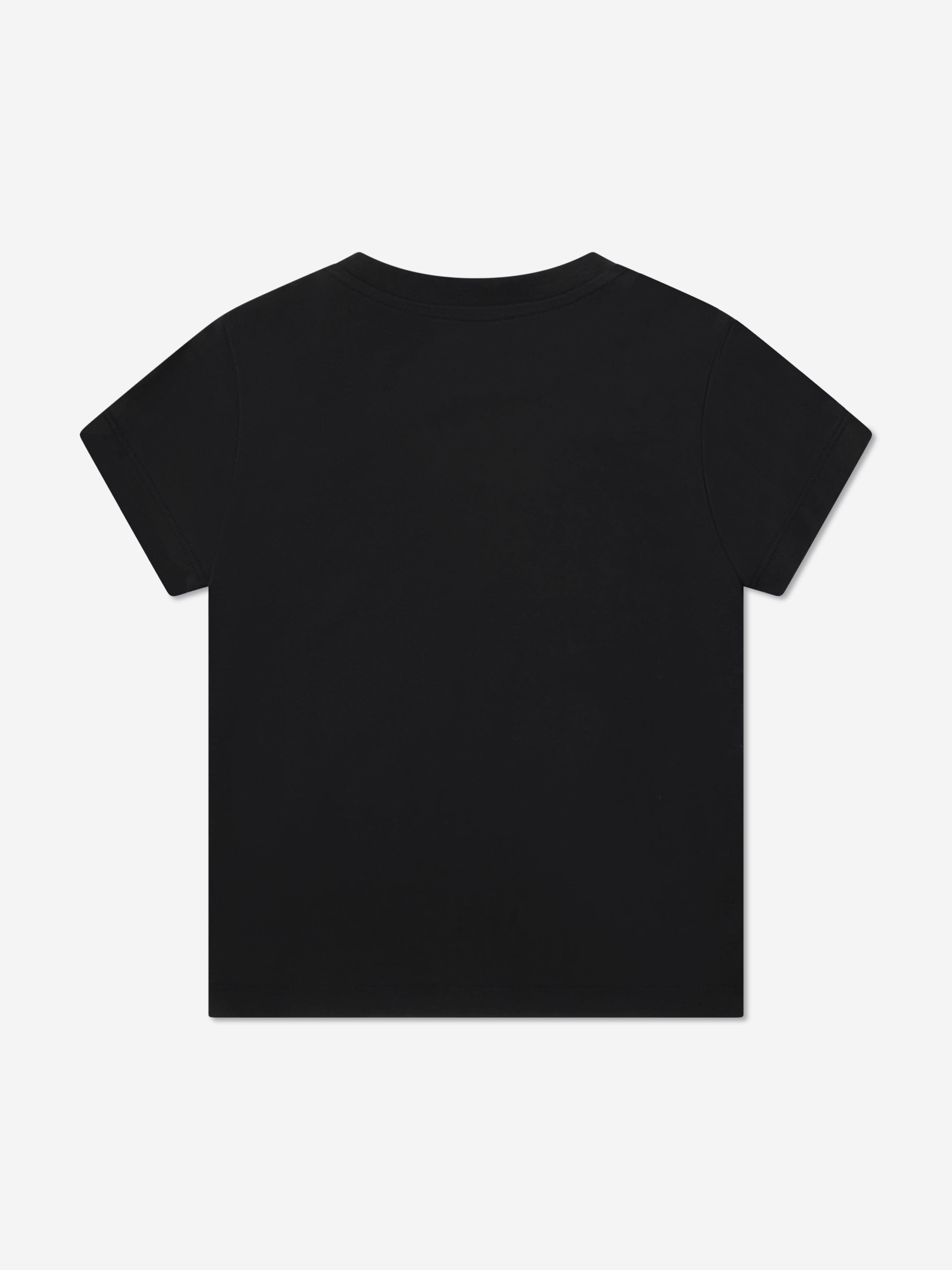 Moncler Enfant Boys Logo t-Shirt in Black