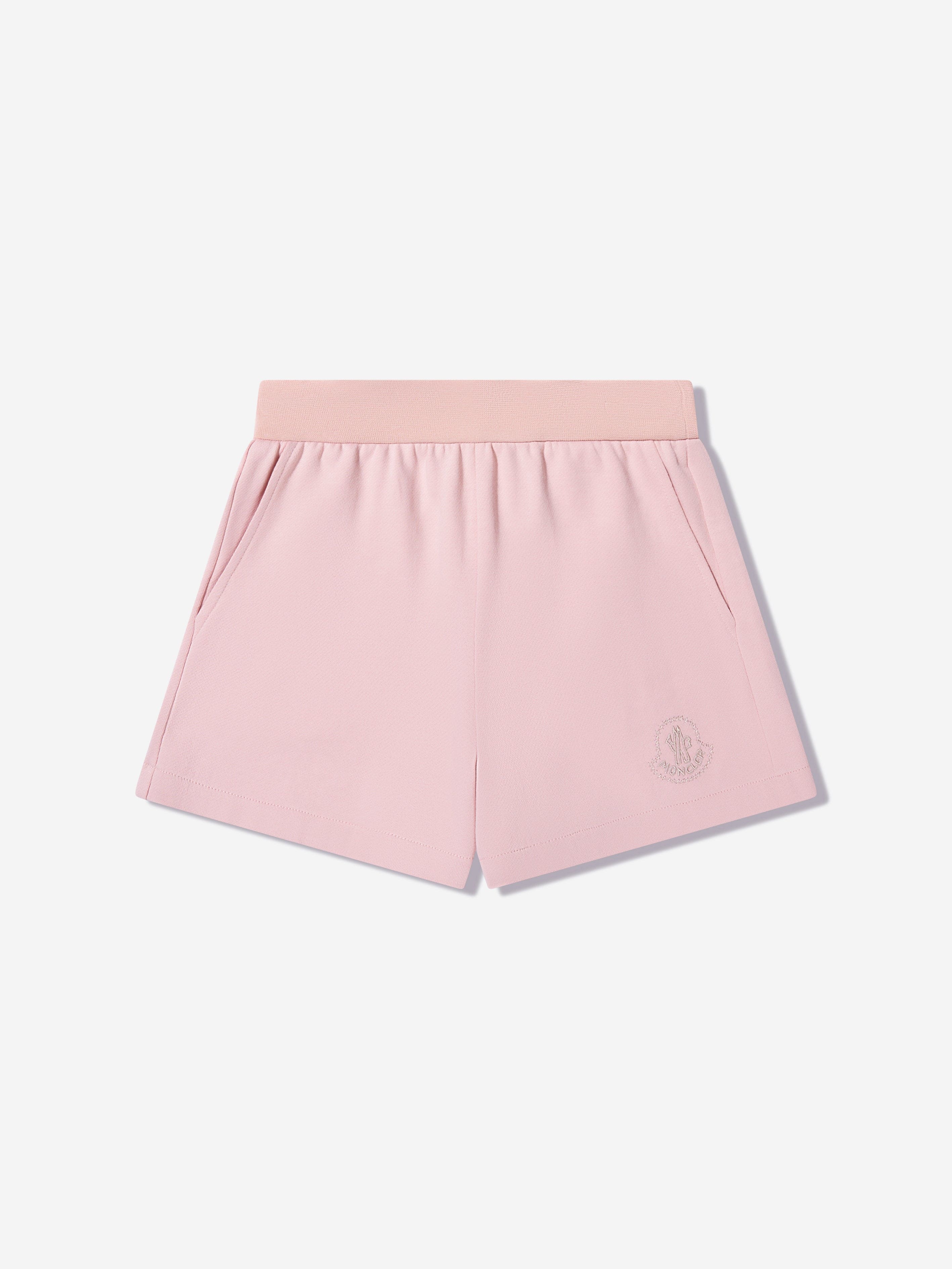 Moncler Enfant Girls Sweater and Shorts Set in Pink