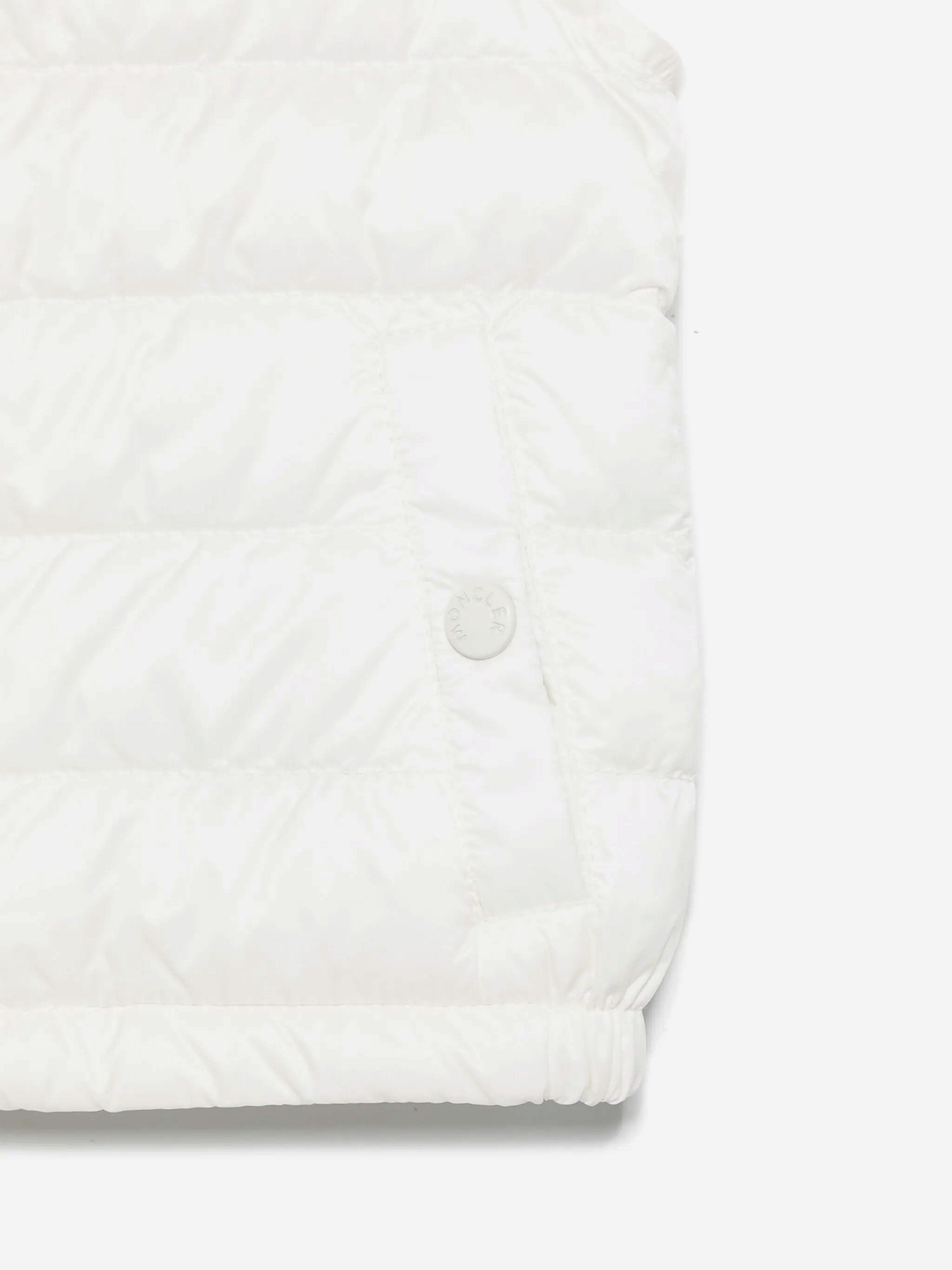 Moncler Enfant Baby Boys Down Padded New Amaury Gilet in Ivory
