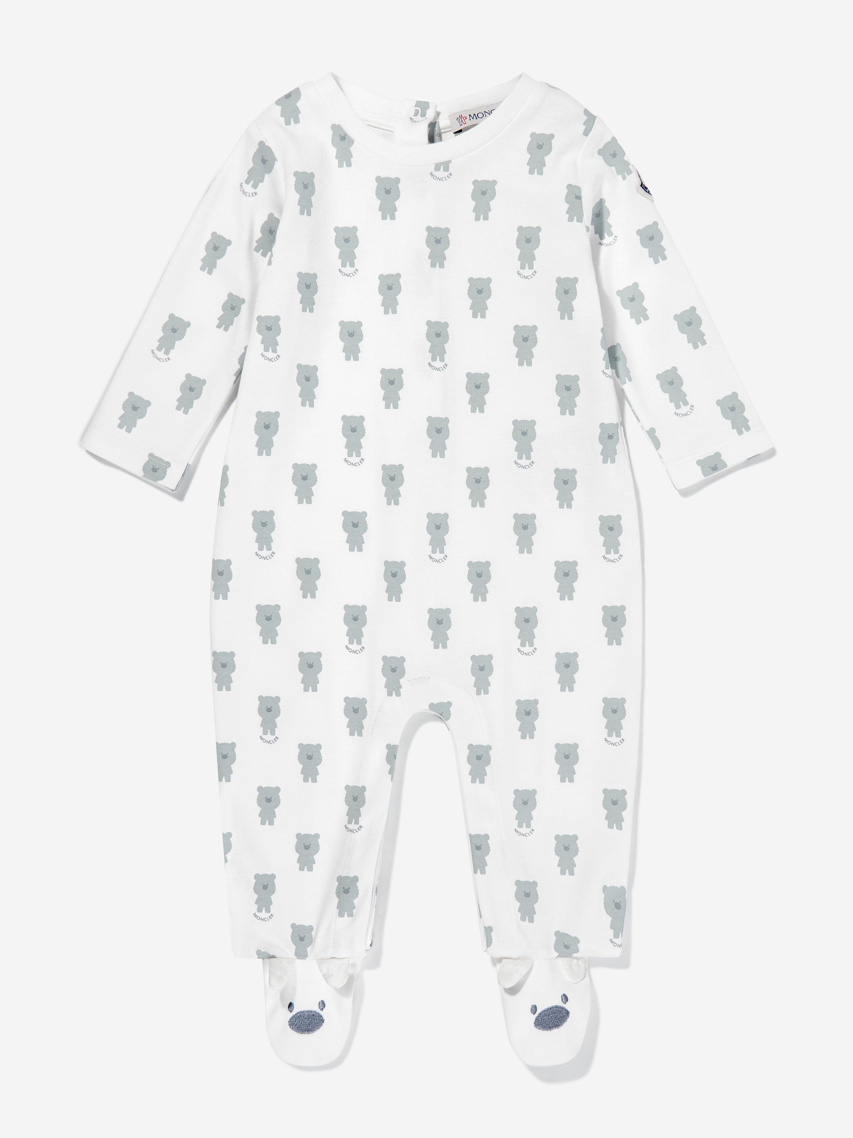 Moncler Enfant Baby Boys Babygrow Set in Ivory