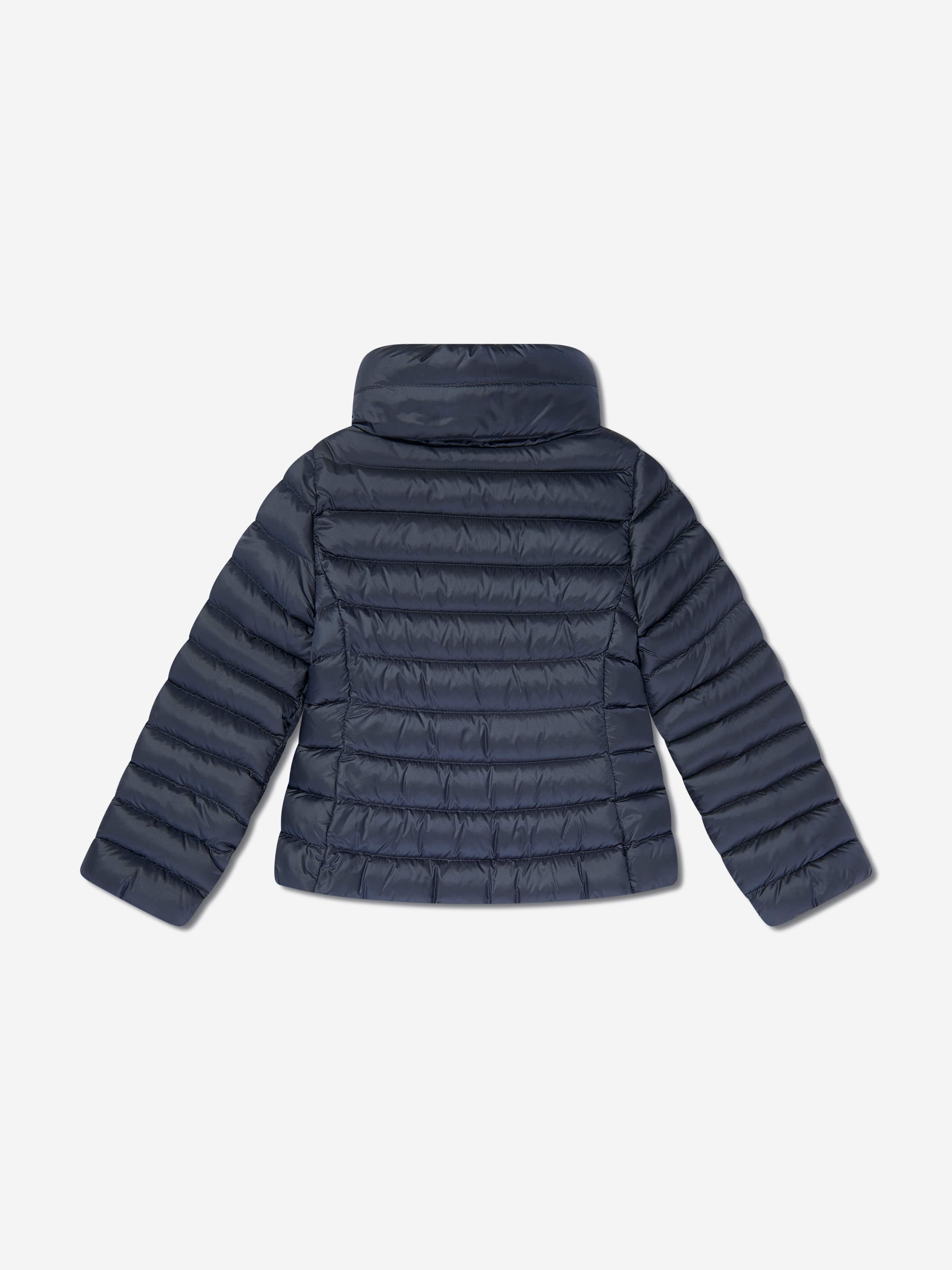 Moncler Enfant Girls Down Padded Ige Jacket in Navy
