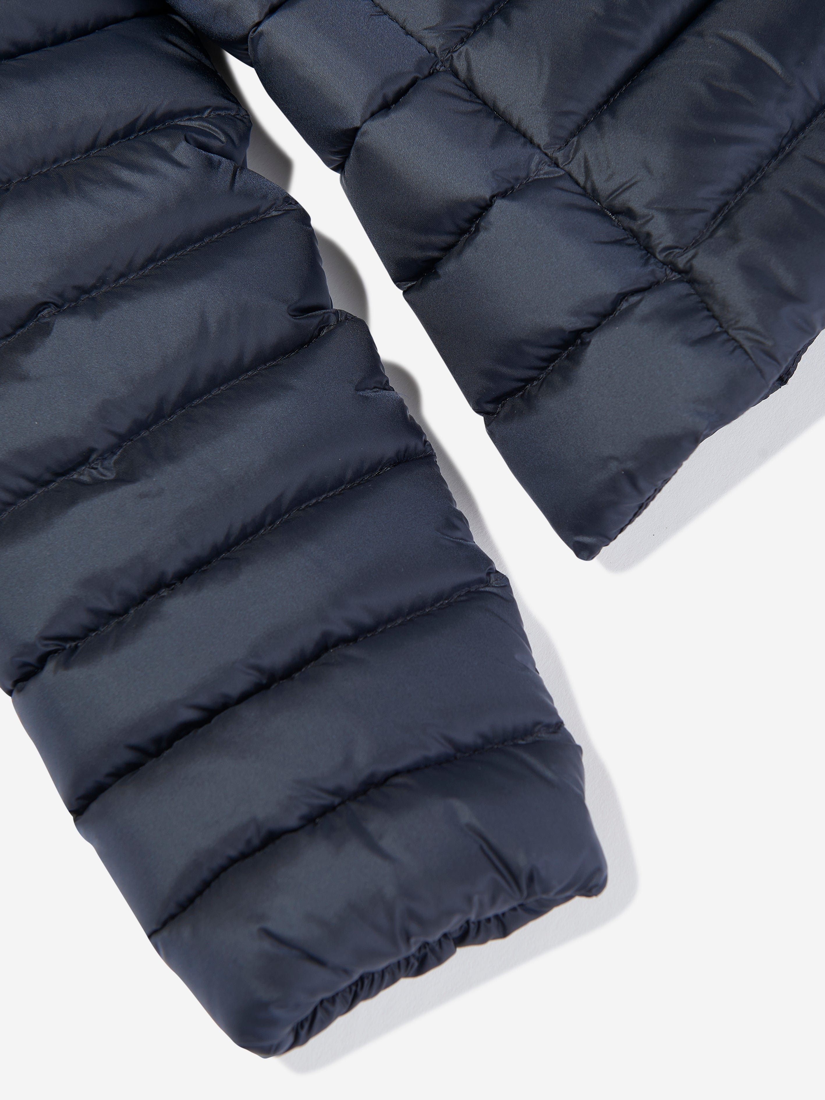 Moncler Enfant Girls Down Padded Ige Jacket in Navy