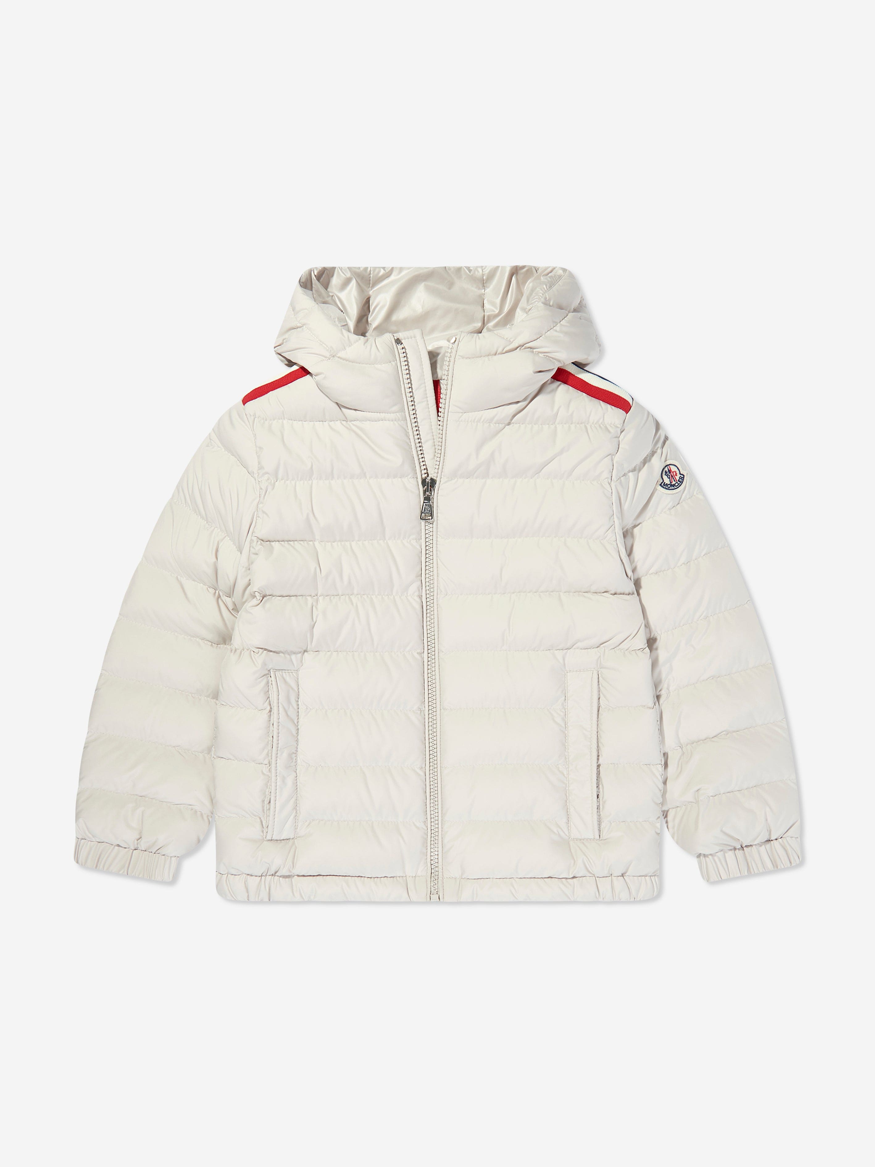 Moncler Enfant Kids Down Padded Donvar Jacket in Ivory